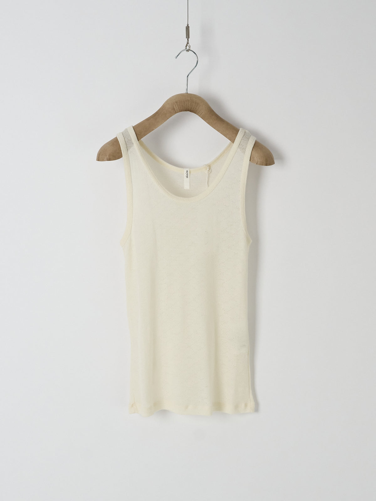 Lumae Fine Merino Tank – Ecru