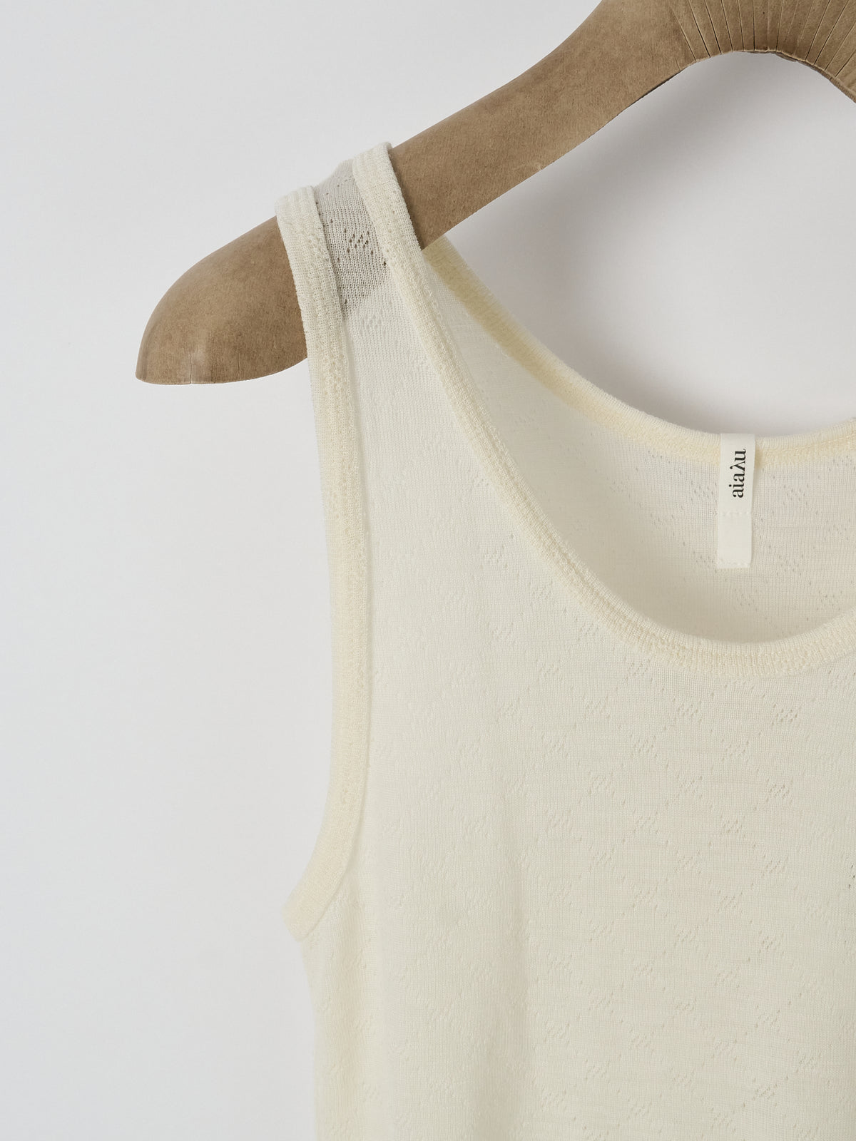 Lumae Fine Merino Tank – Ecru