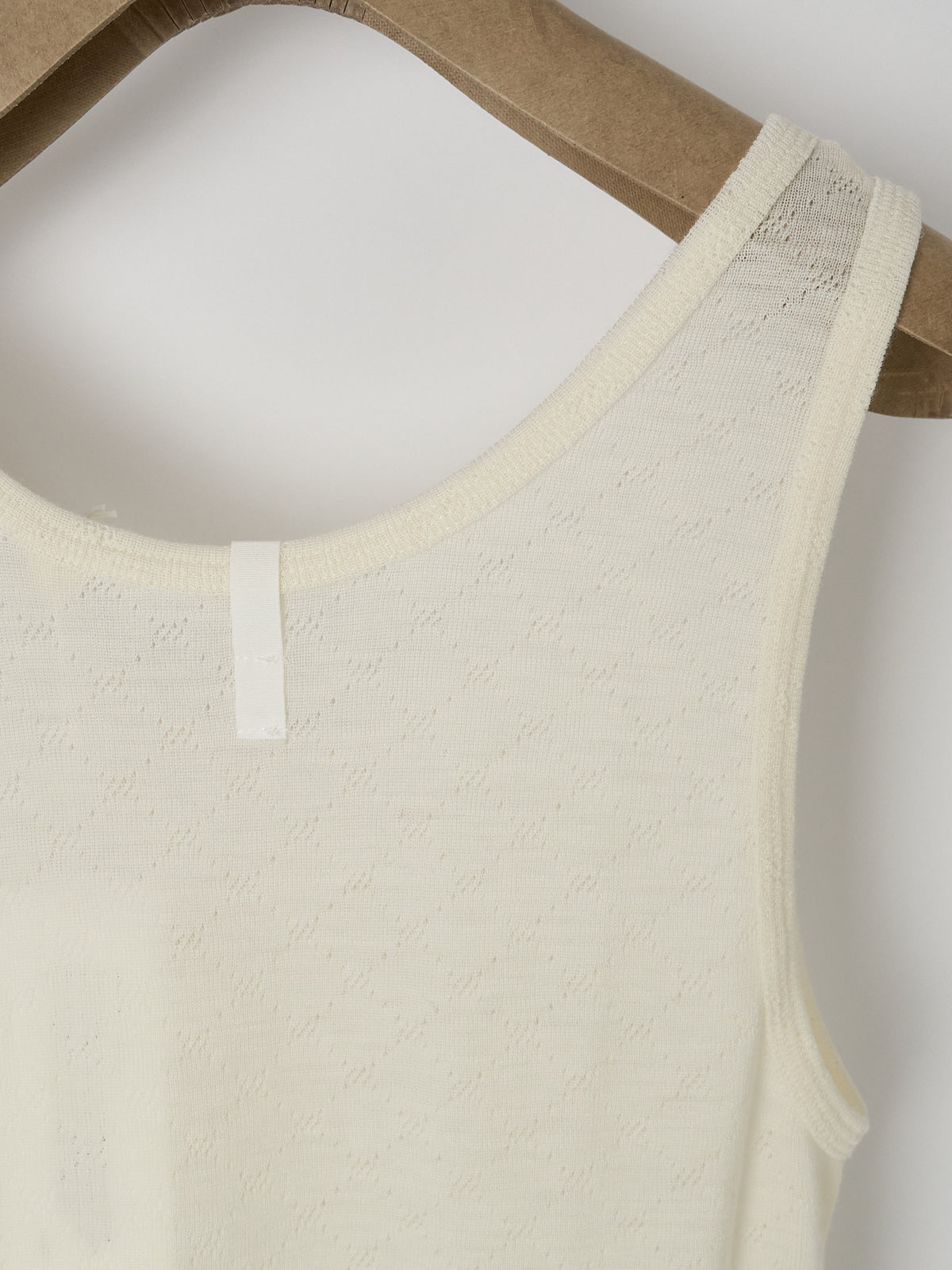 Lumae Fine Merino Tank – Ecru