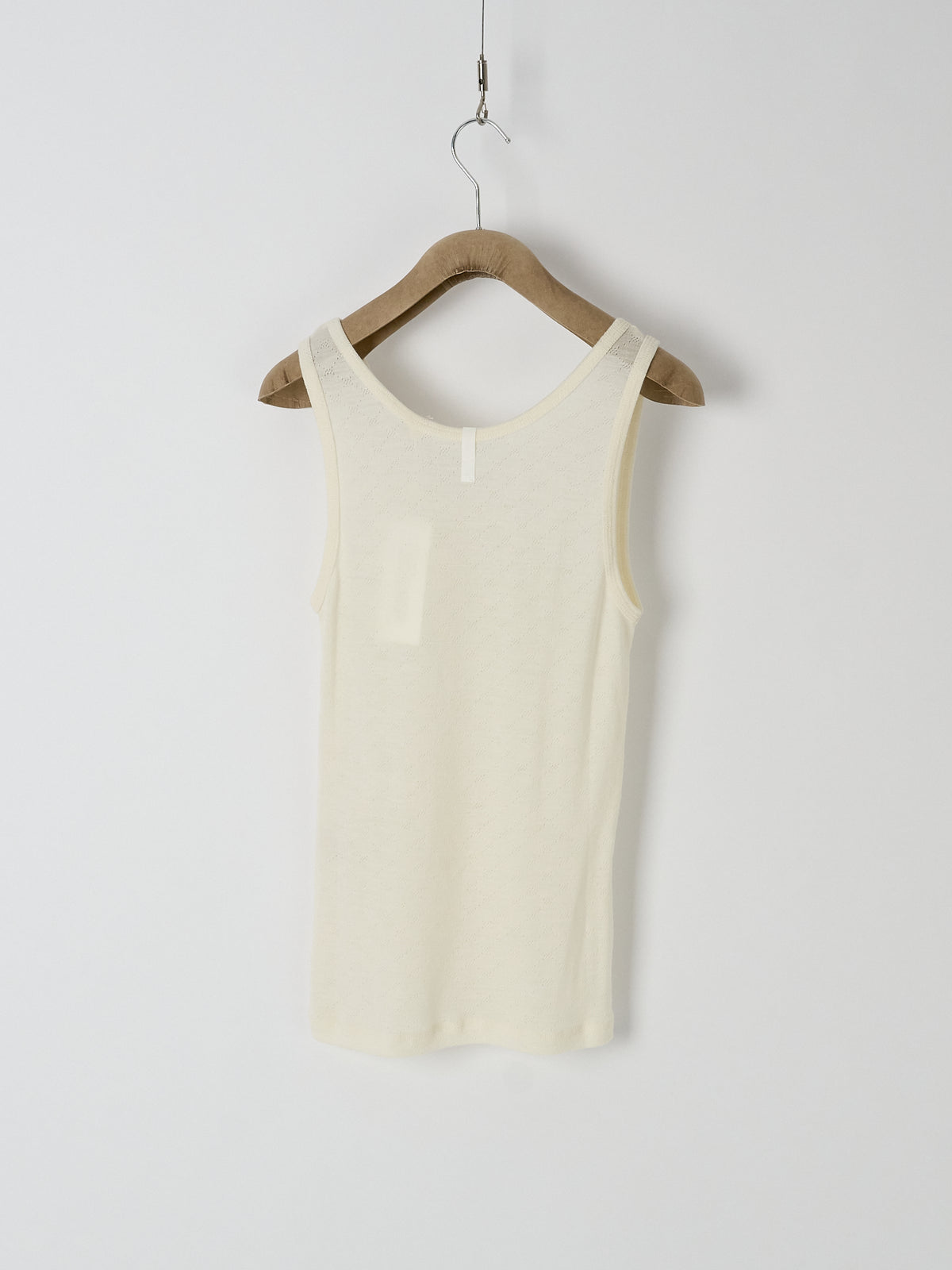Lumae Fine Merino Tank – Ecru