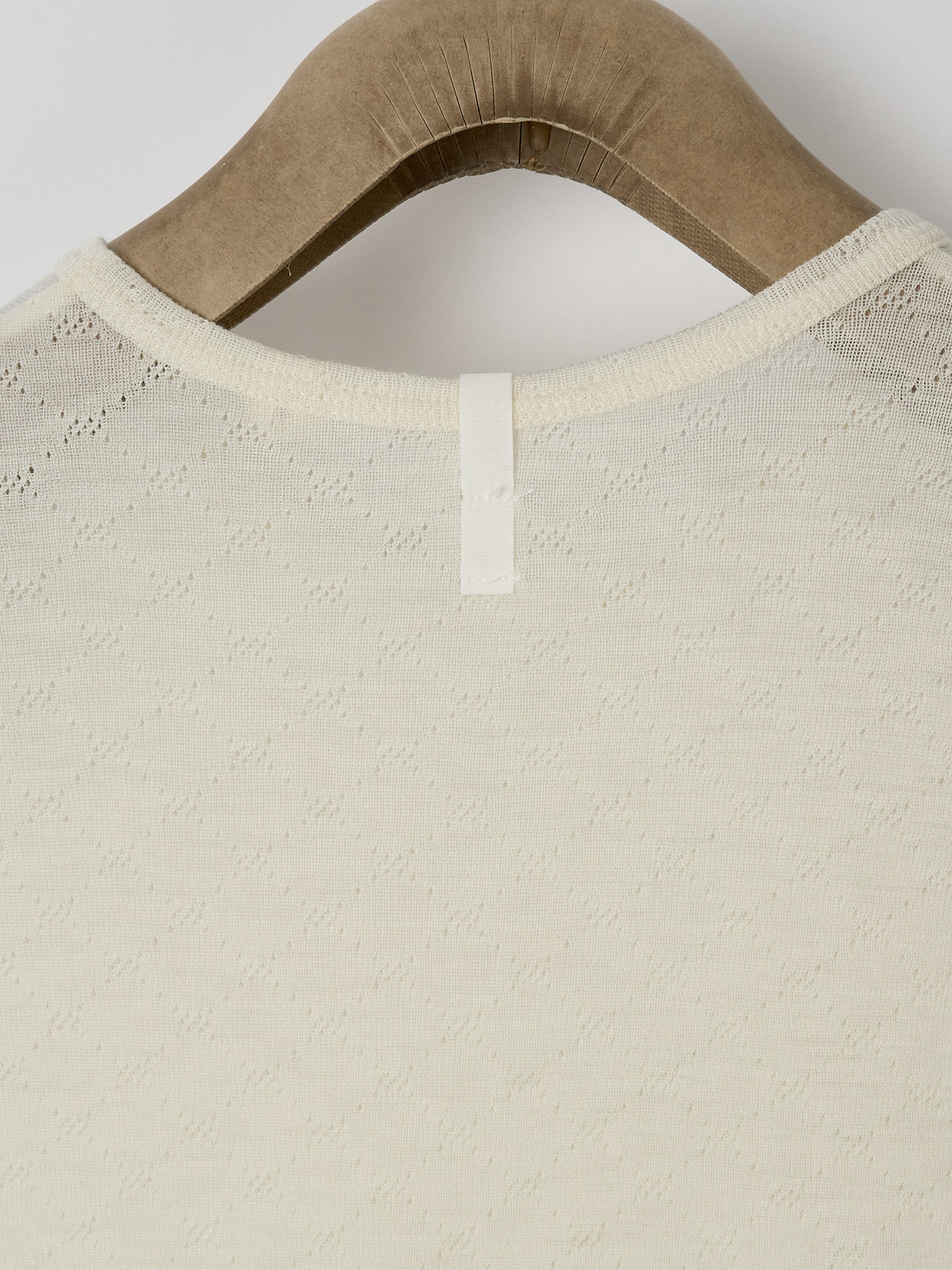 Lumae Fine Merino Tee – Ecru