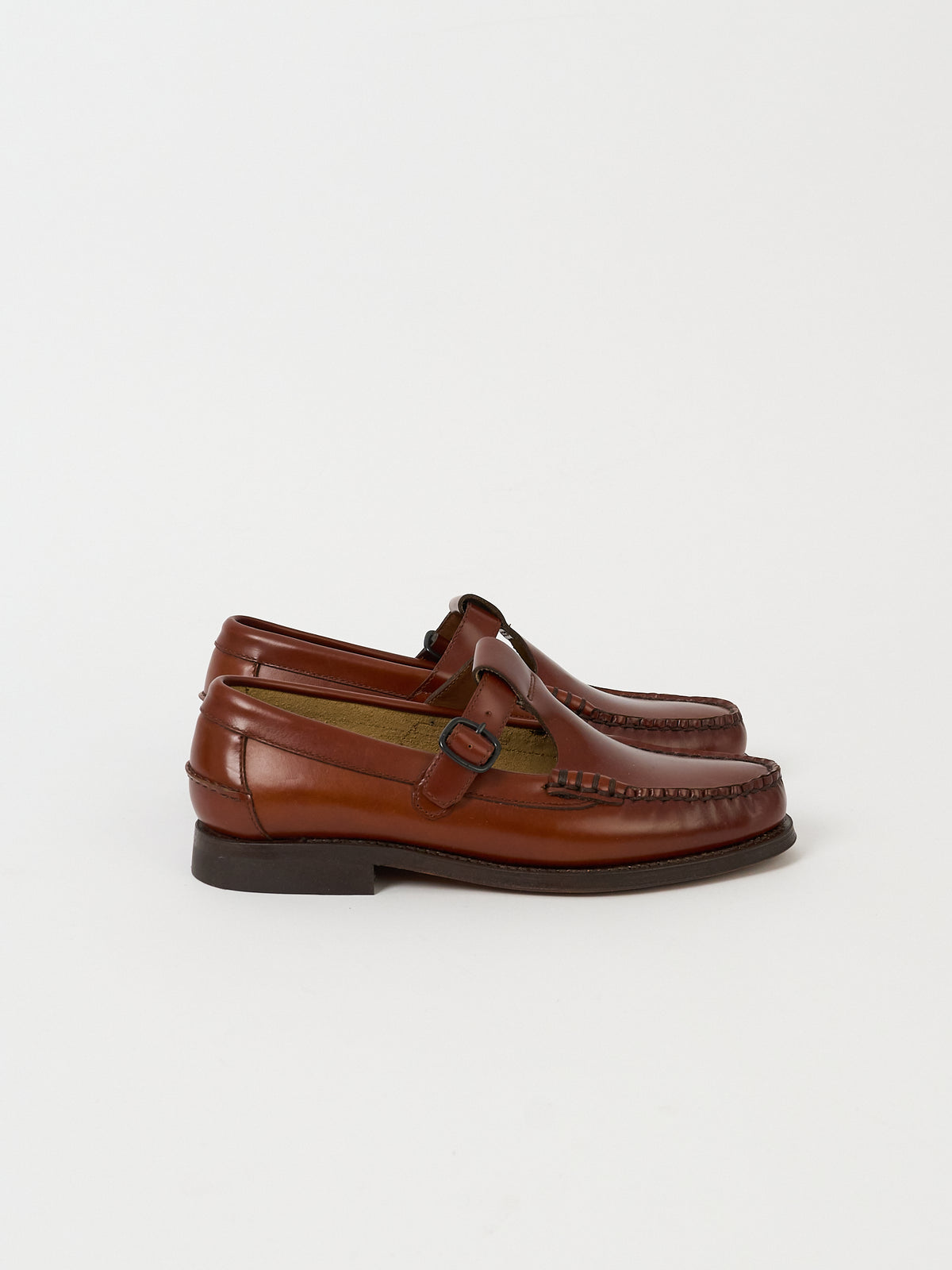 Alber T-bar Loafer - Tan