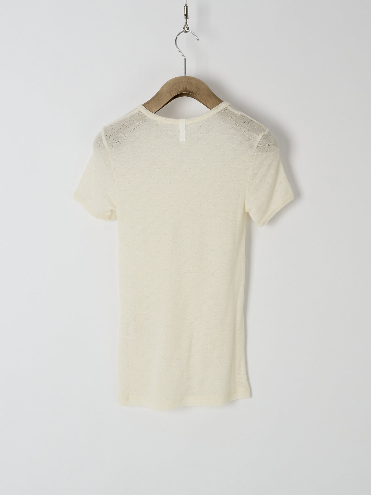 Lumae Fine Merino Tee – Ecru