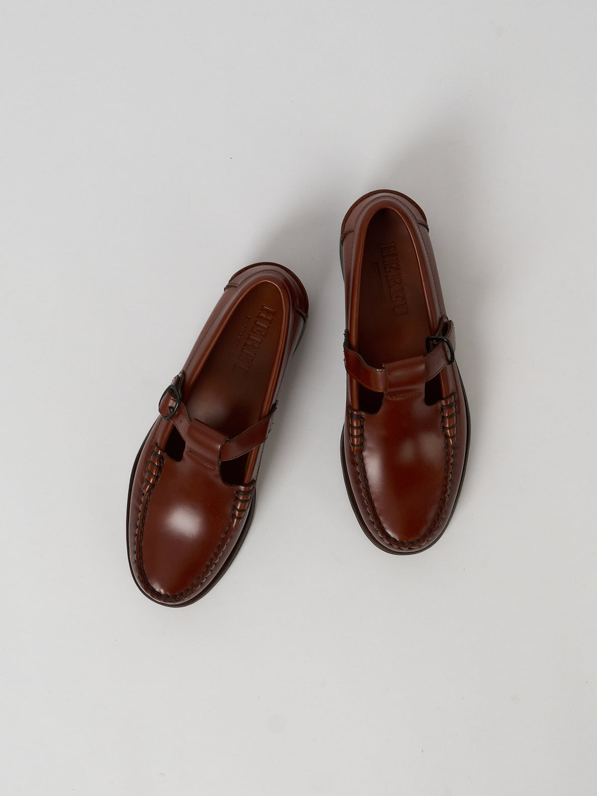 Alber T-bar Loafer - Tan