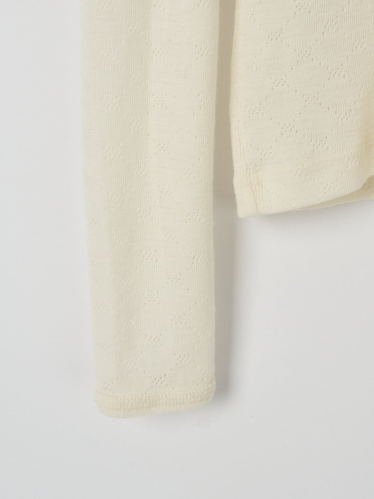 Lumae Fine Merino Long Sleeve – Ecru