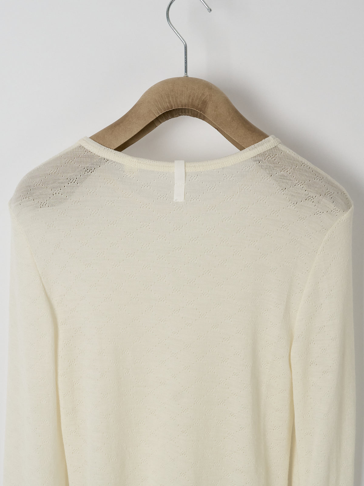 Lumae Fine Merino Long Sleeve – Ecru