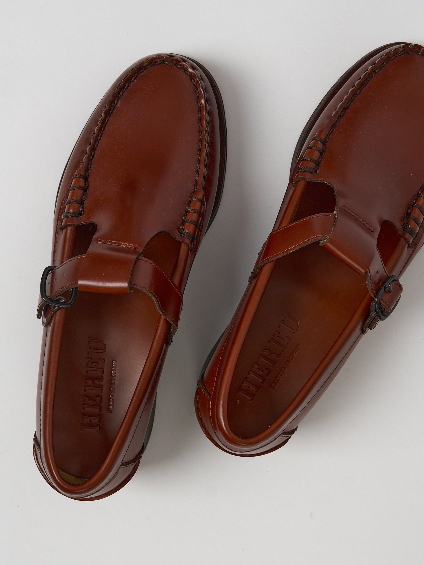 Alber T-bar Loafer - Tan