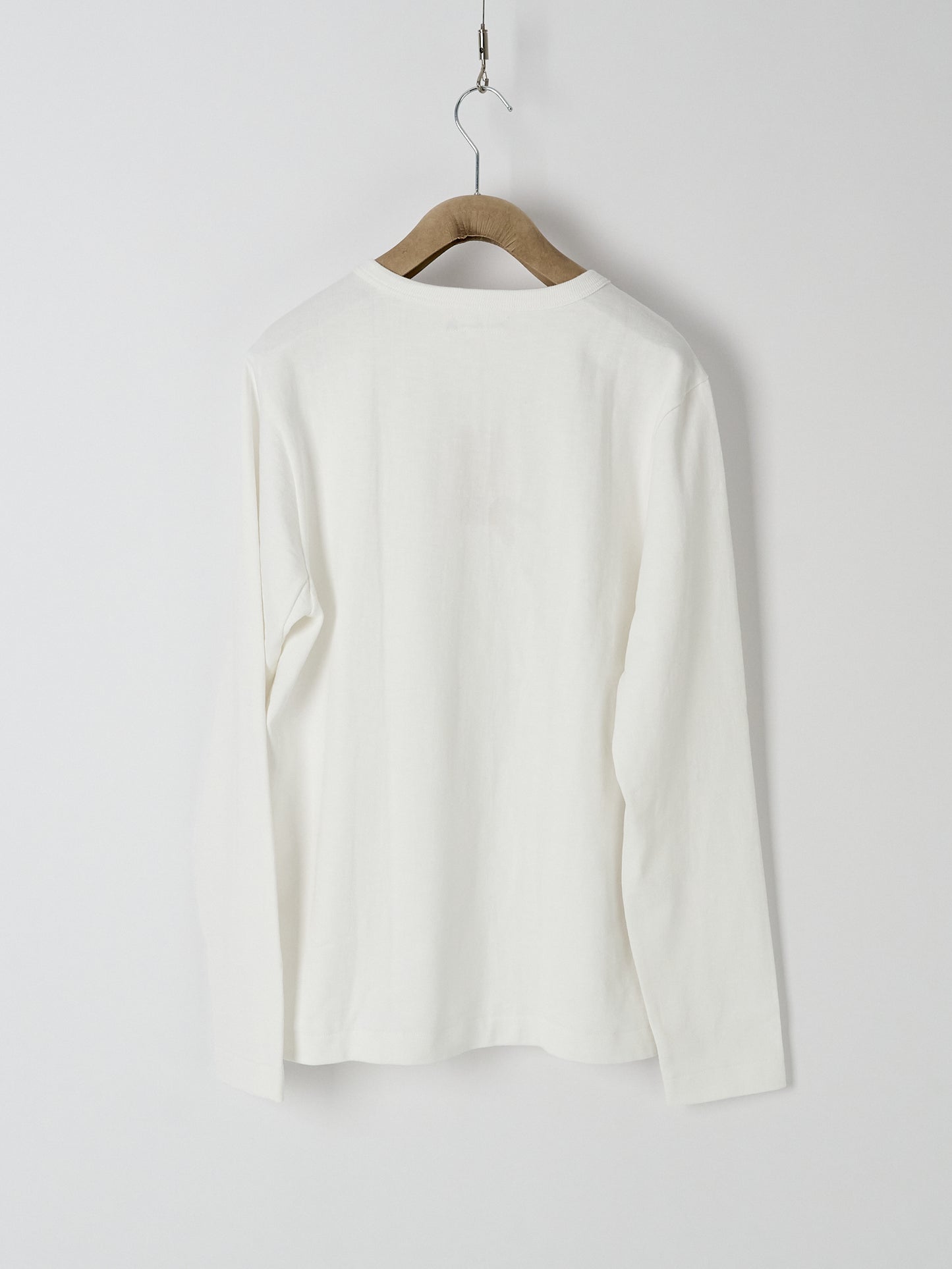 2S18 Loopwheeled Long Sleeve – Heavyweight 10.7oz - Relaxed Fit (01 White)