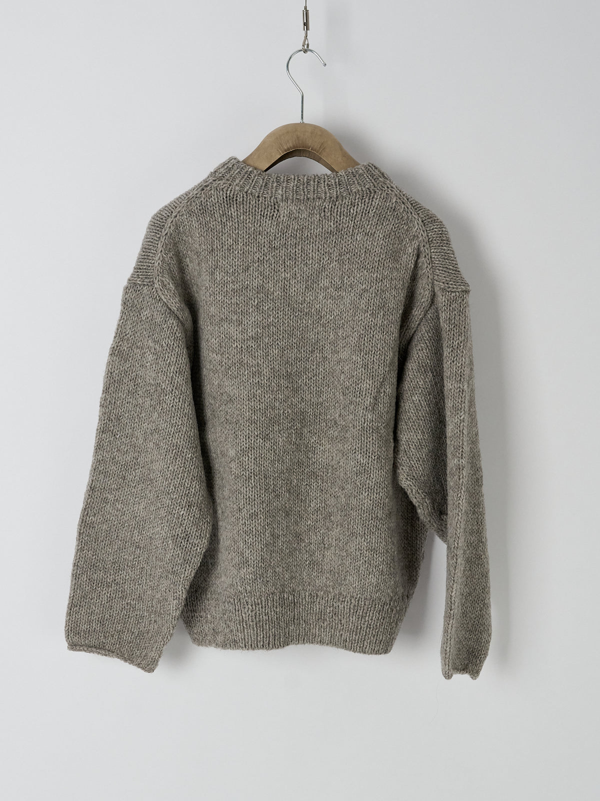 Peruvian Knit Cardigan - Taupe