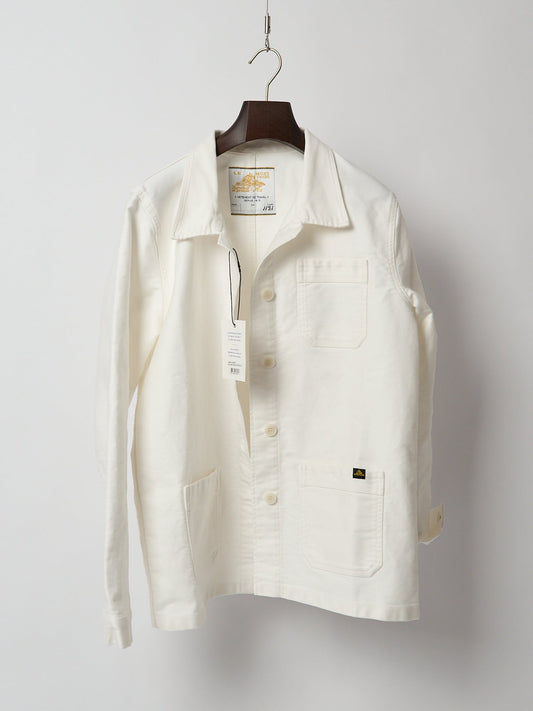 Moleskin Work Jacket - Off-White