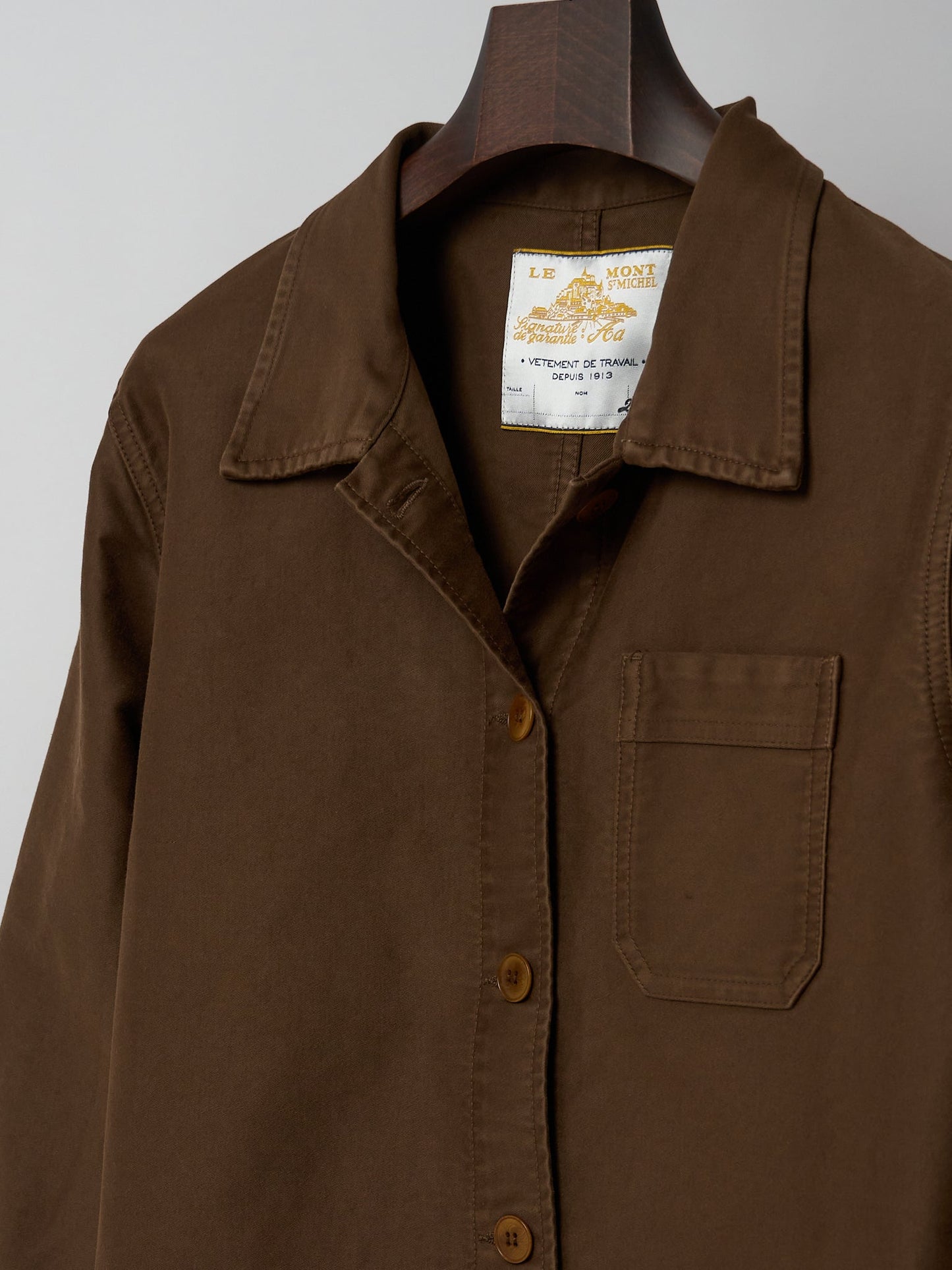 Moleskin Work Jacket - Brown