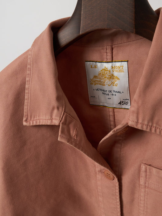 Moleskin Work Jacket - Ash Pink