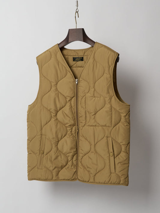 Le Mont Saint Michel Vinis Quilted Vest Kraft