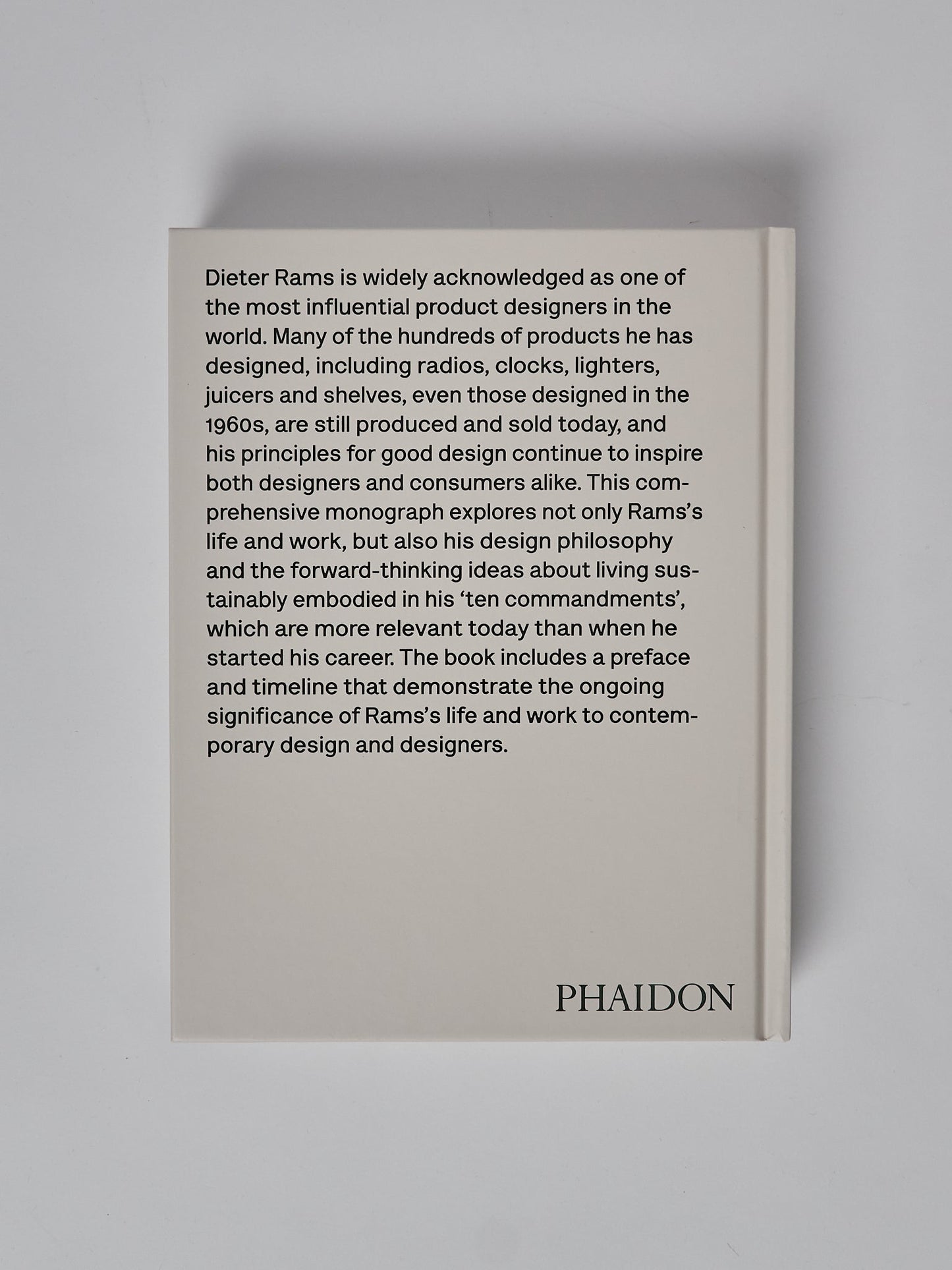 Dieter Rams - As Little Design as Possible