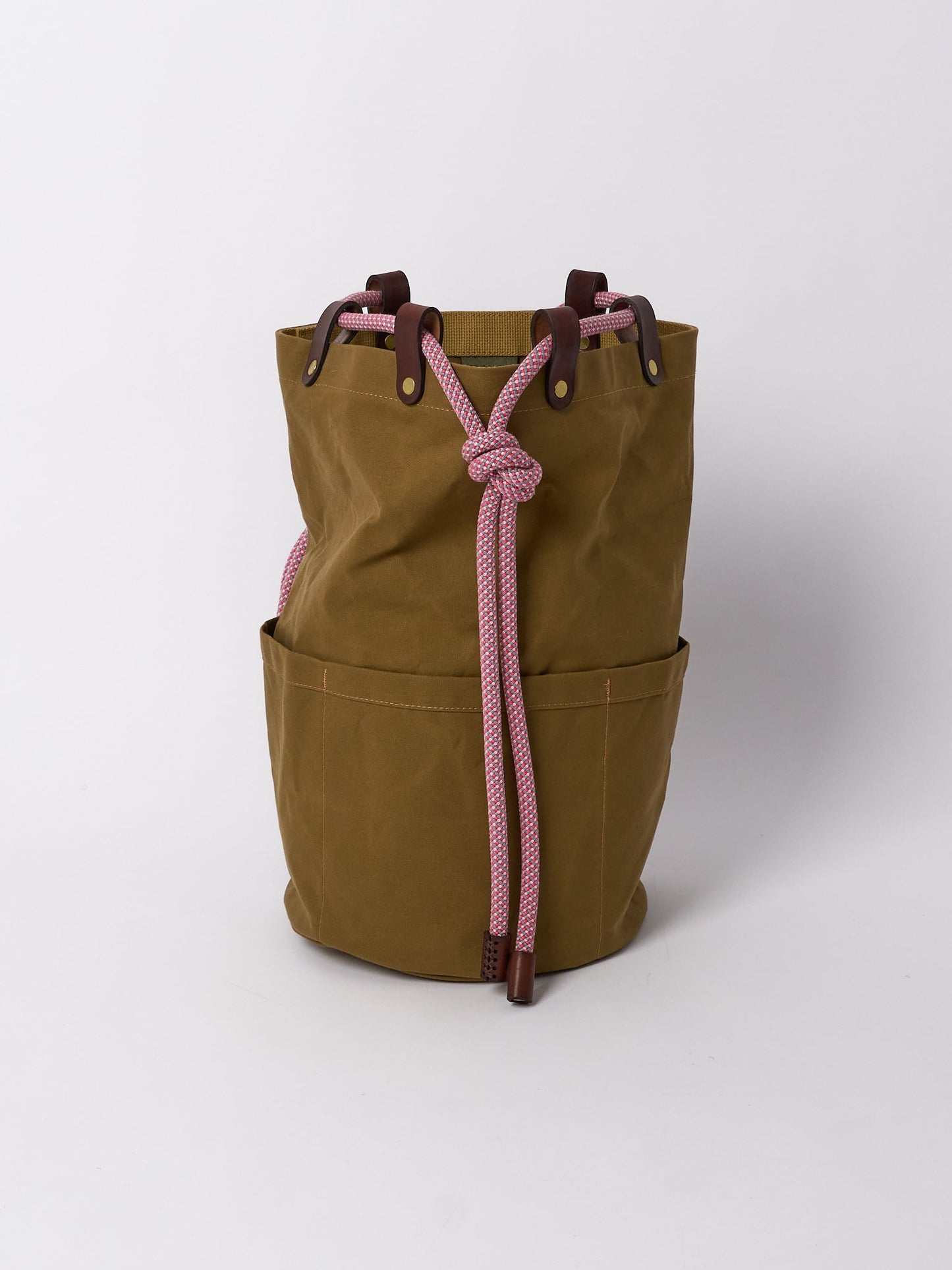 Francli Ditty Bag - Tan + Blush