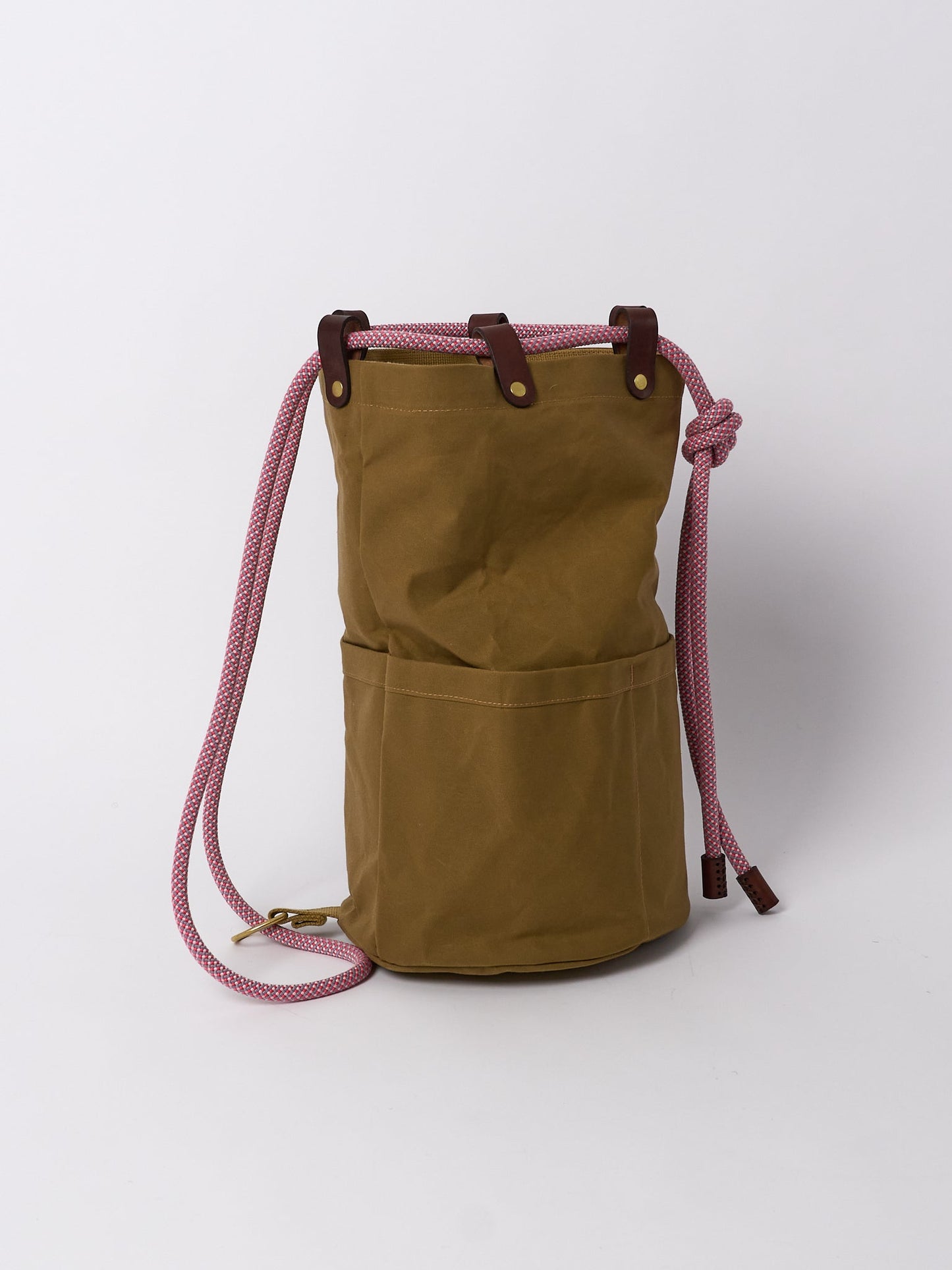 Francli Ditty Bag - Tan + Blush