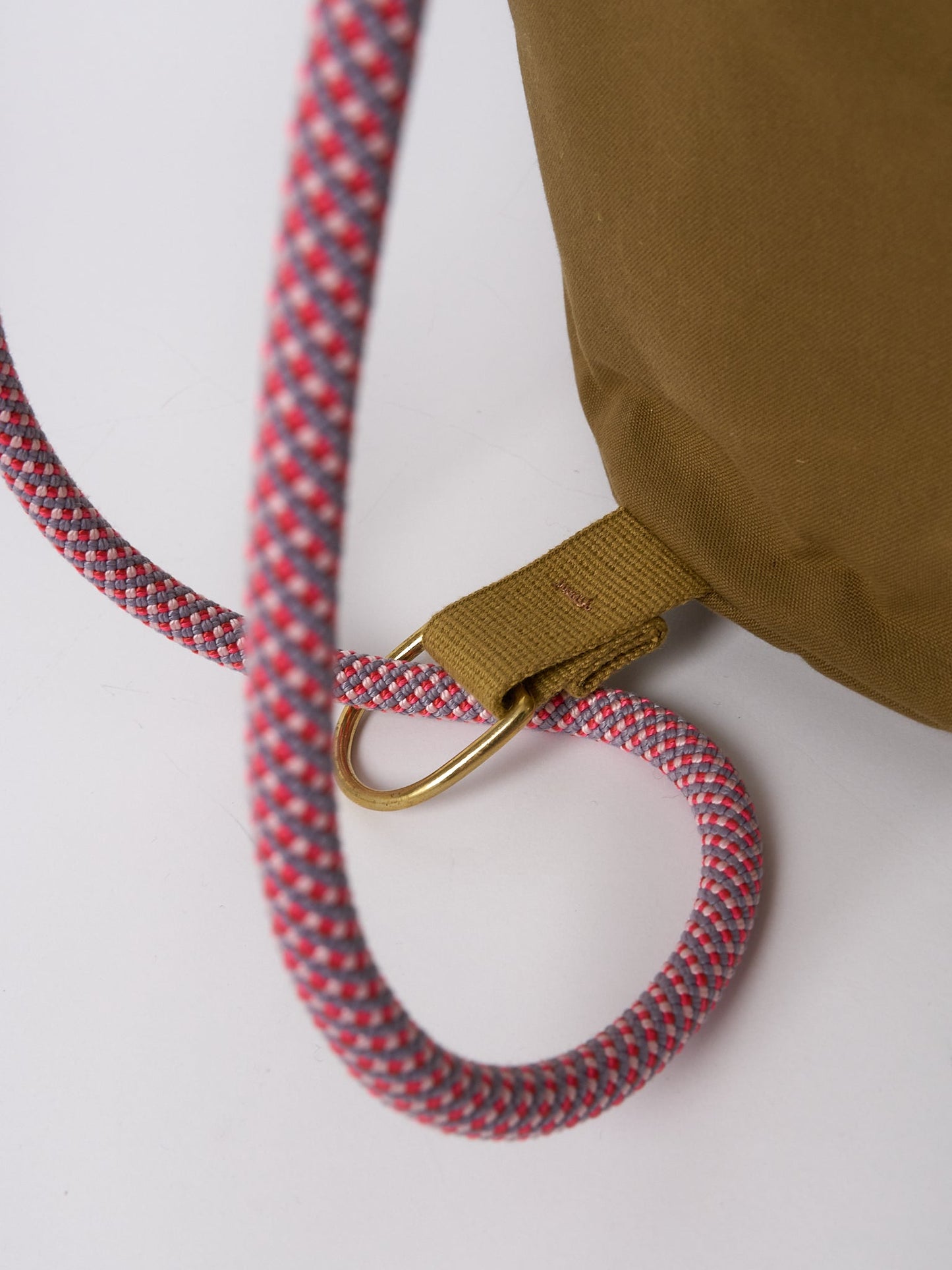 Francli Ditty Bag - Tan + Blush