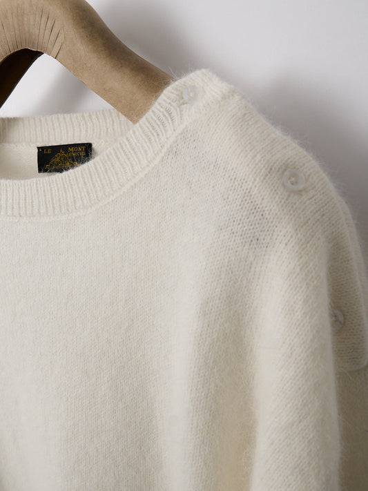 Sache Angora Sweater - Cream