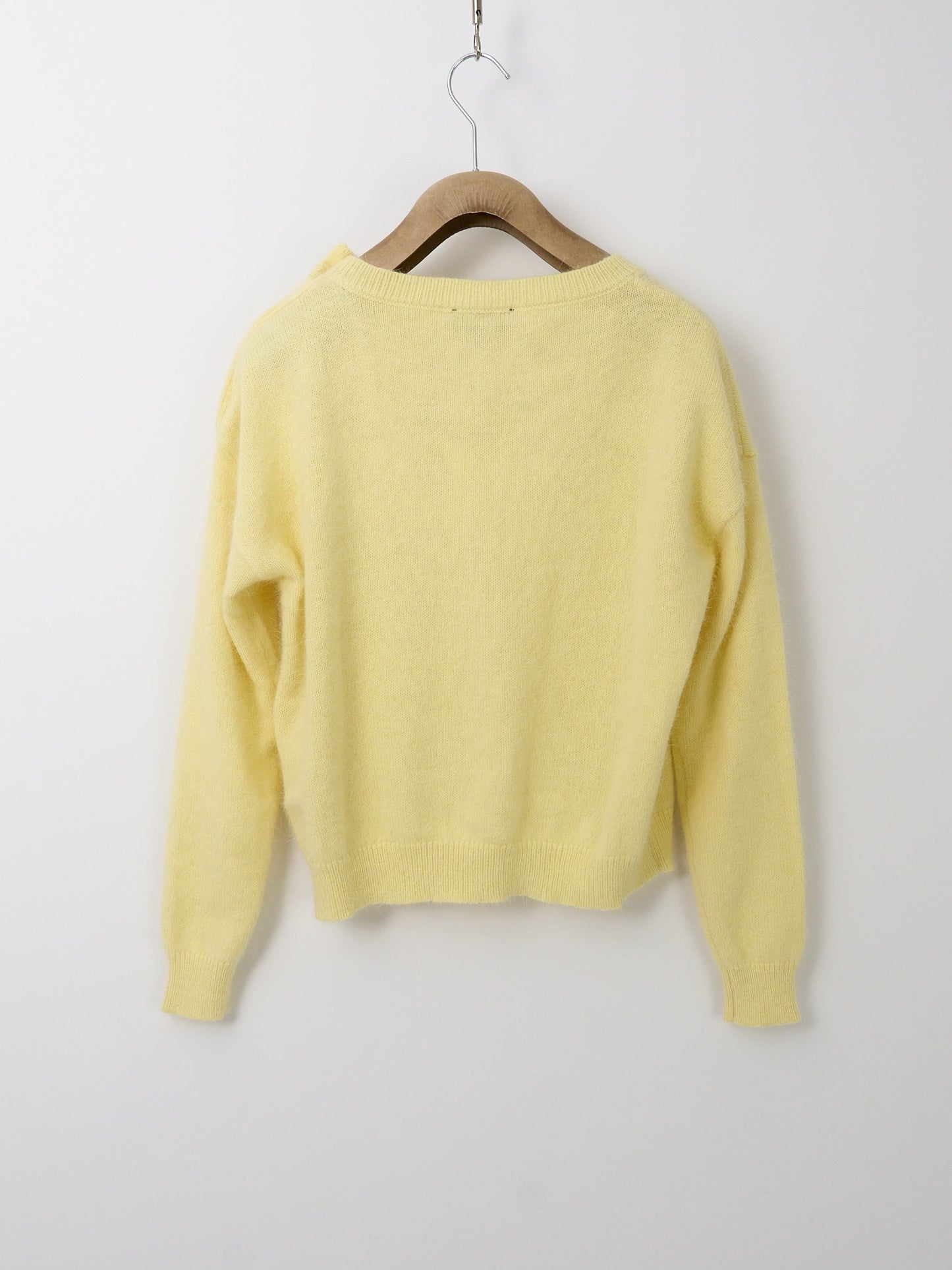 Sache Angora Sweater - Soft Yellow