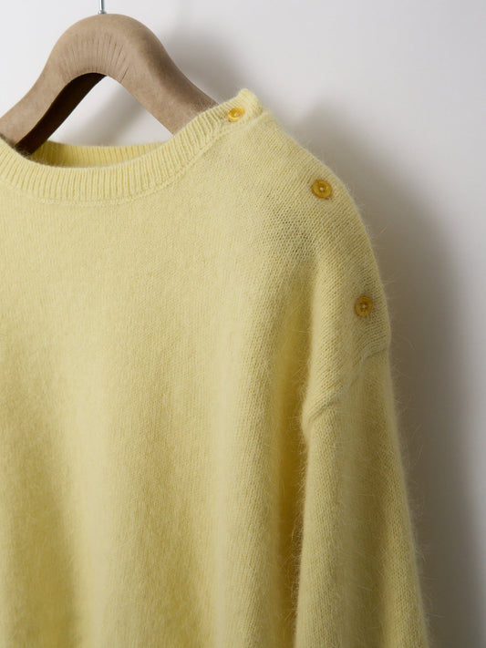 Sache Angora Sweater - Soft Yellow