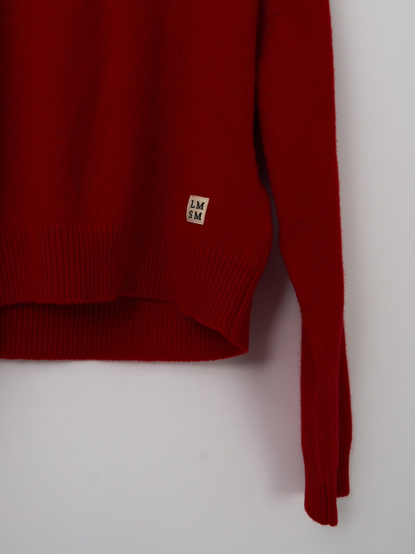 Salvino Wool & Cashmere Cashmere Sweater - Red