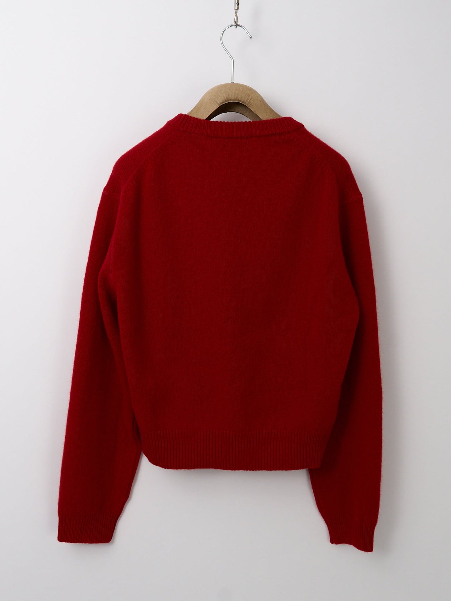 Salvino Wool & Cashmere Cashmere Sweater - Red