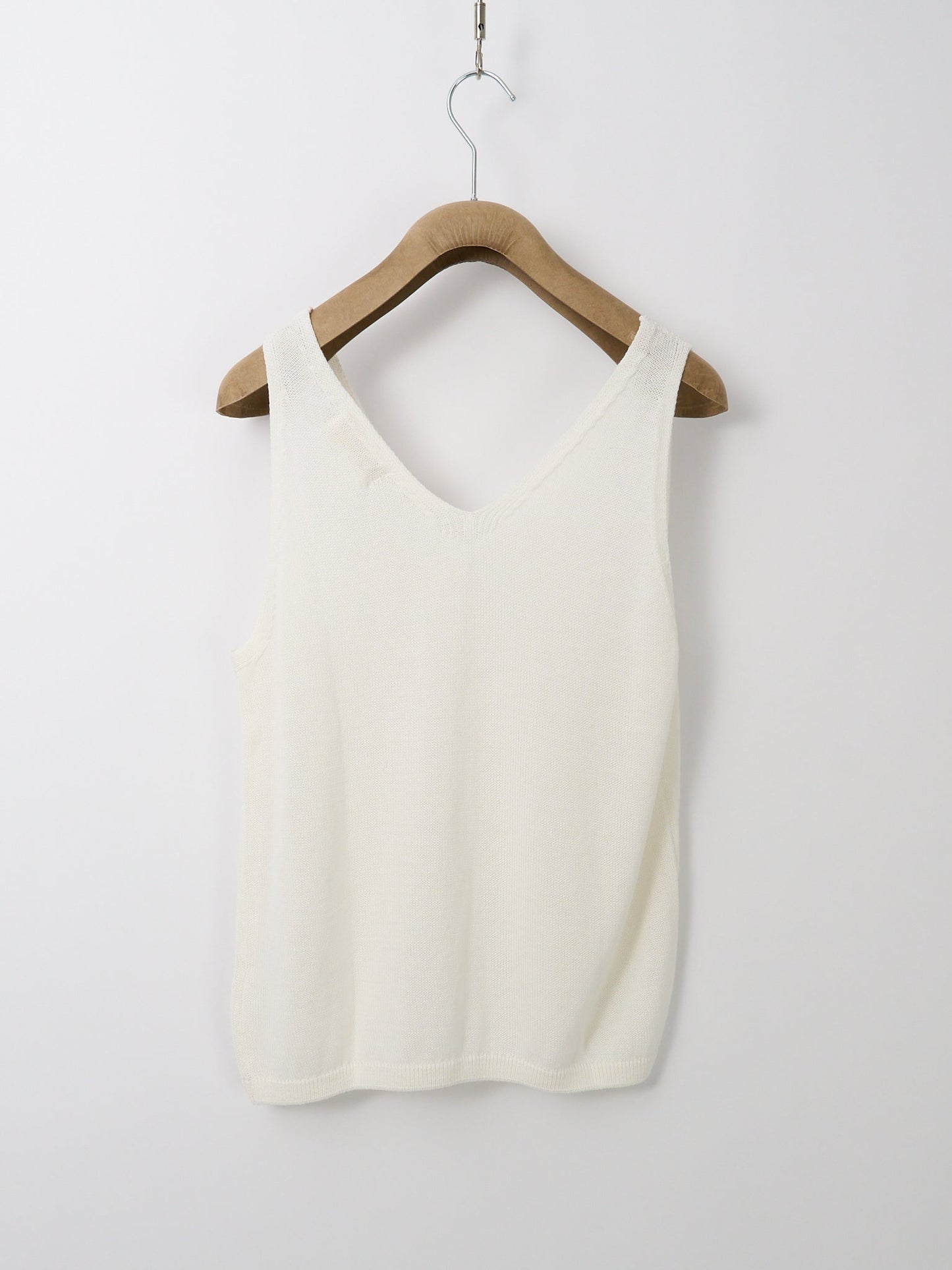 Organic Cotton Tank Top - White