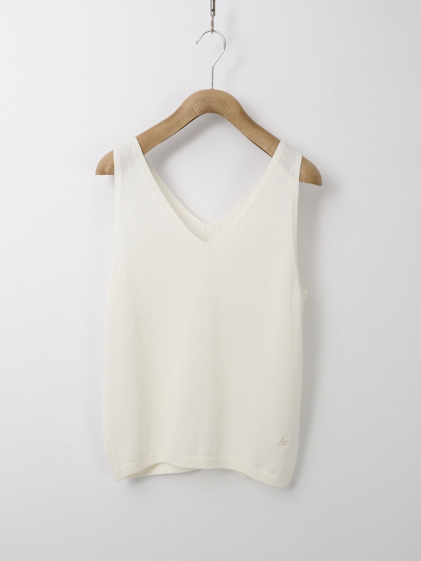 Organic Cotton Tank Top - White