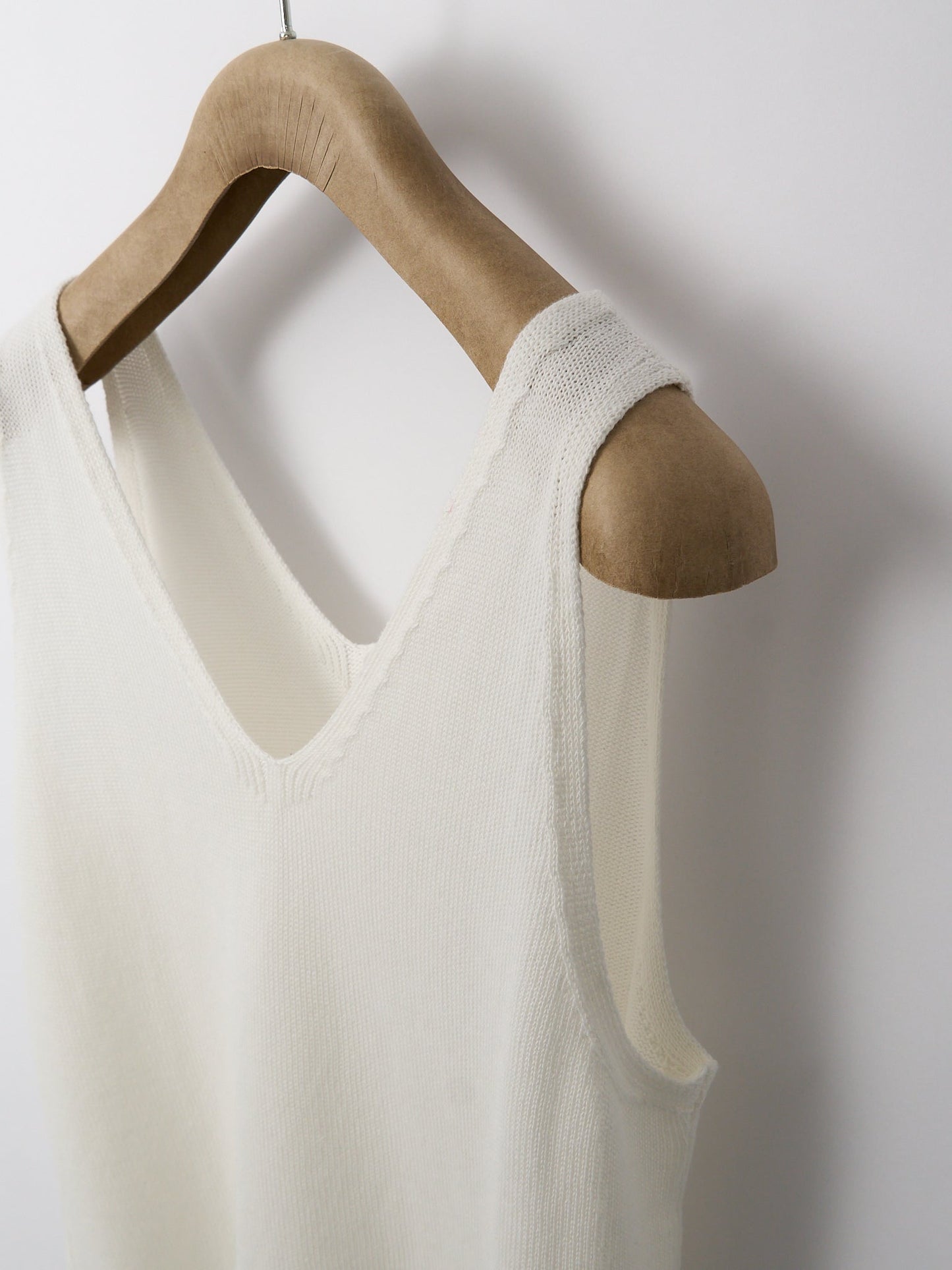 Organic Cotton Tank Top - White