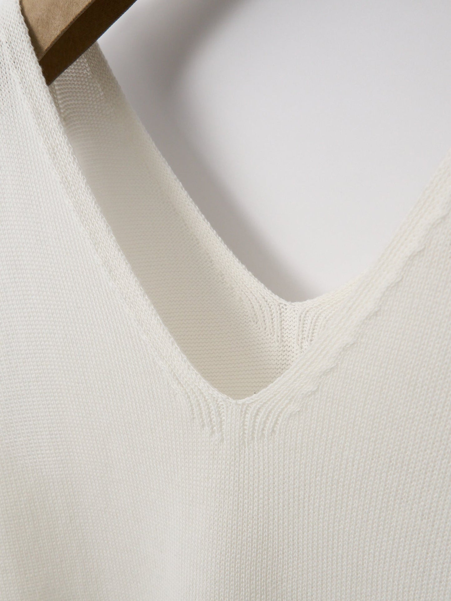 Organic Cotton Tank Top - White