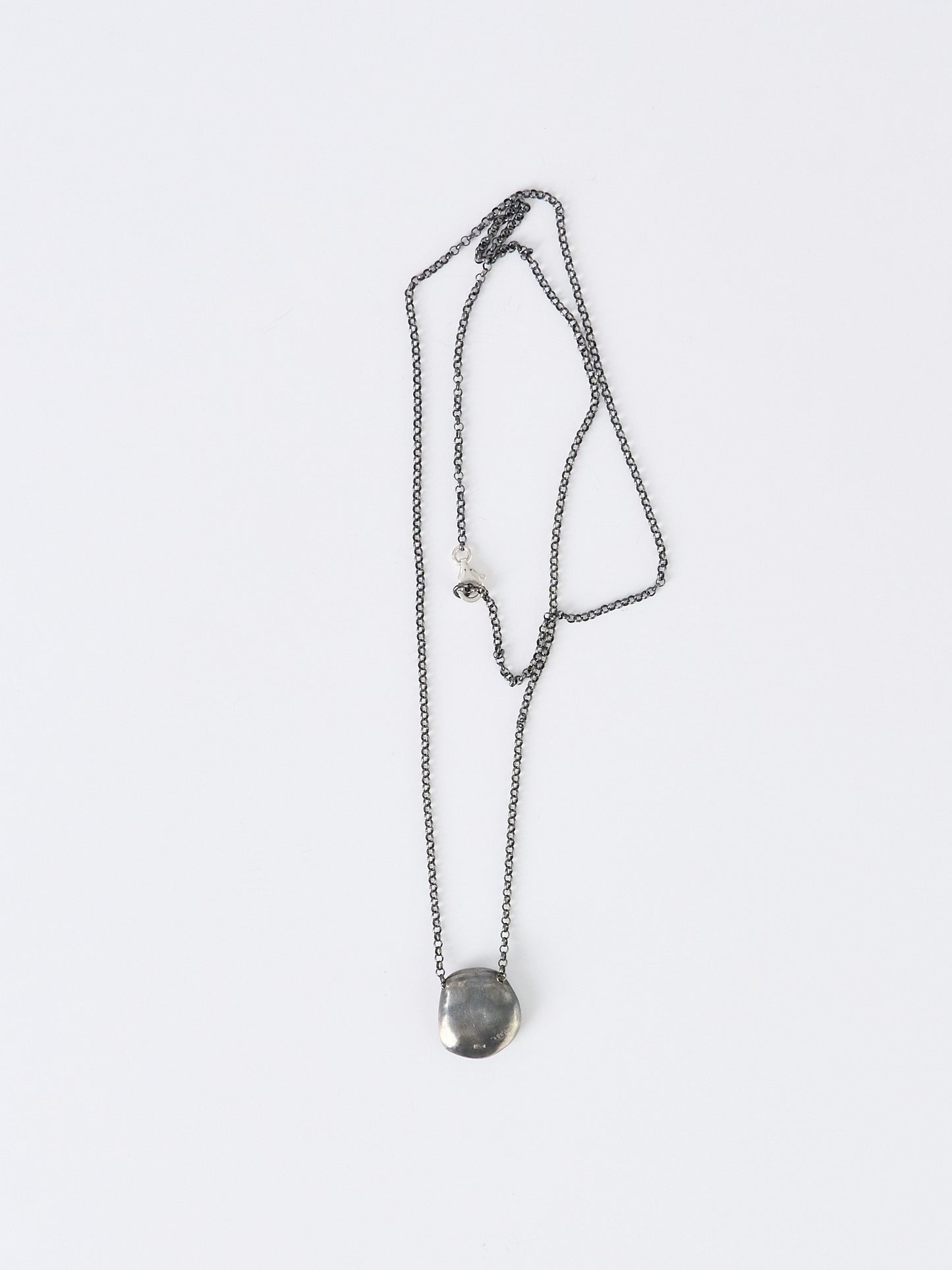 Rosa Maria Necklace – Icy Grey Diamonds & Smoky Quartz