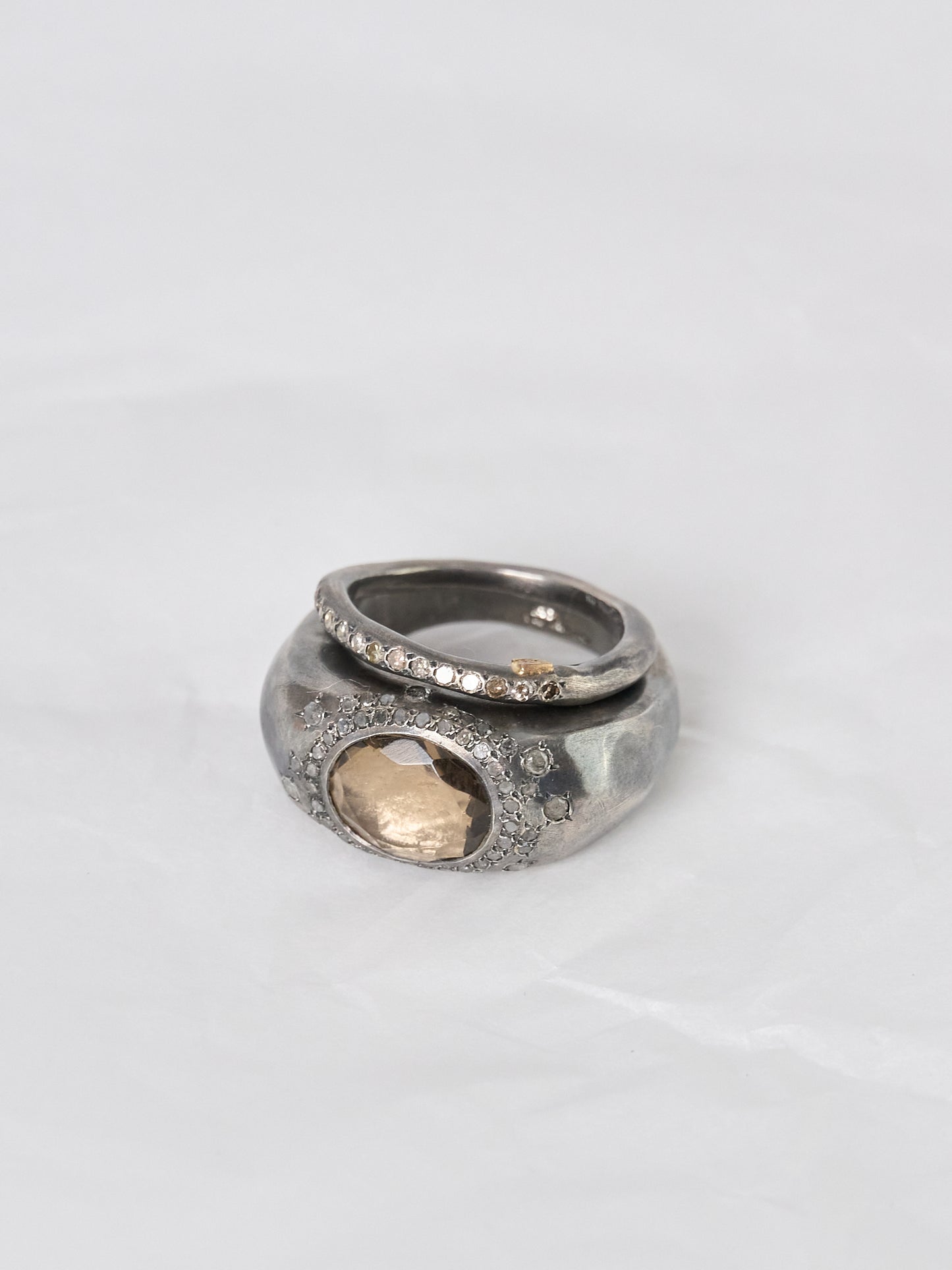 Rosa Maria Fawn ring - size 55