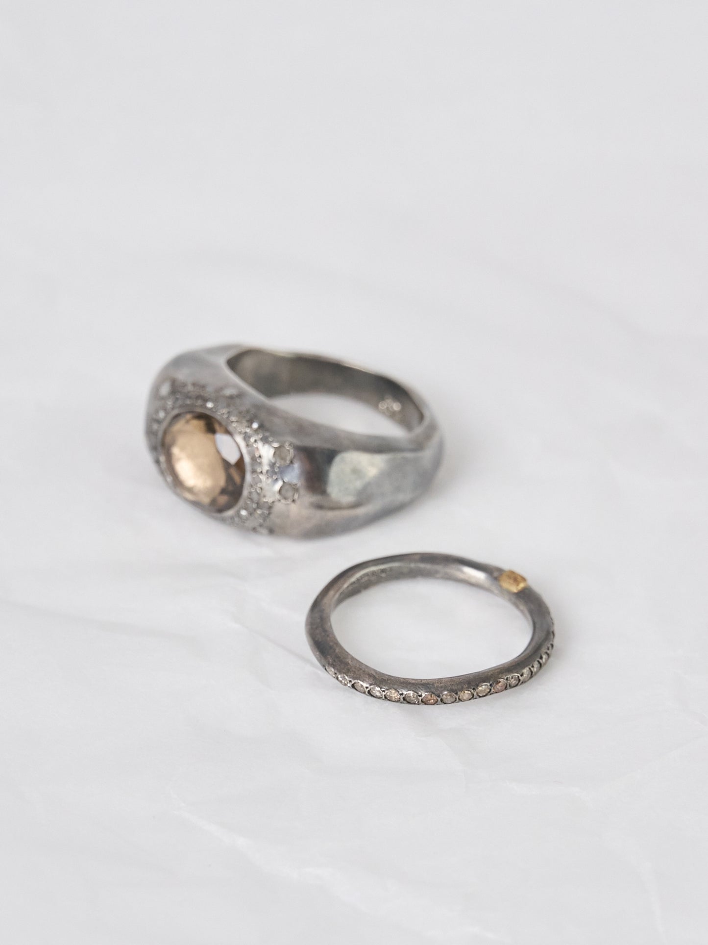 Rosa Maria Fawn ring - size 55