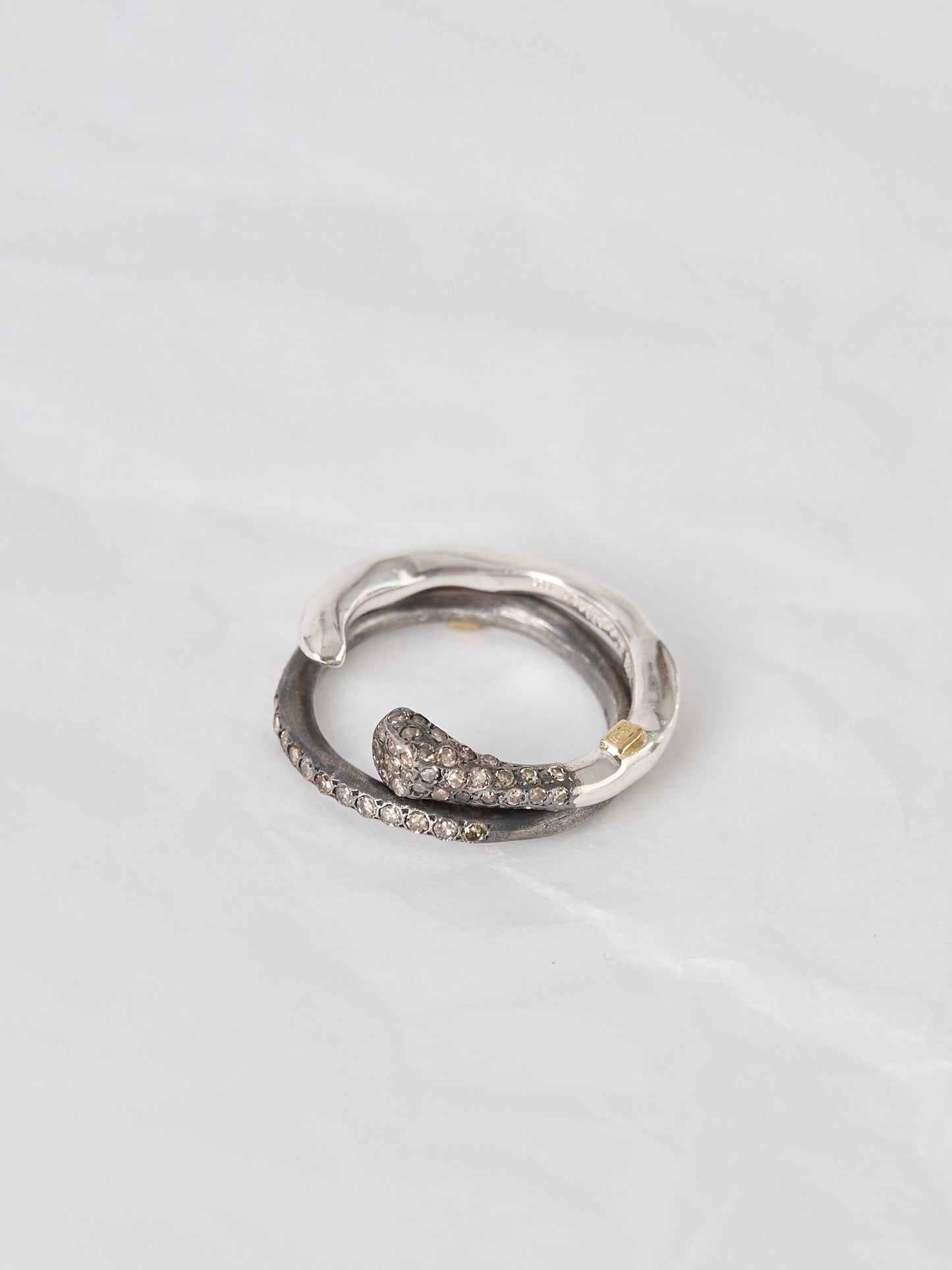 Rosa Maria Fawn ring - size 55