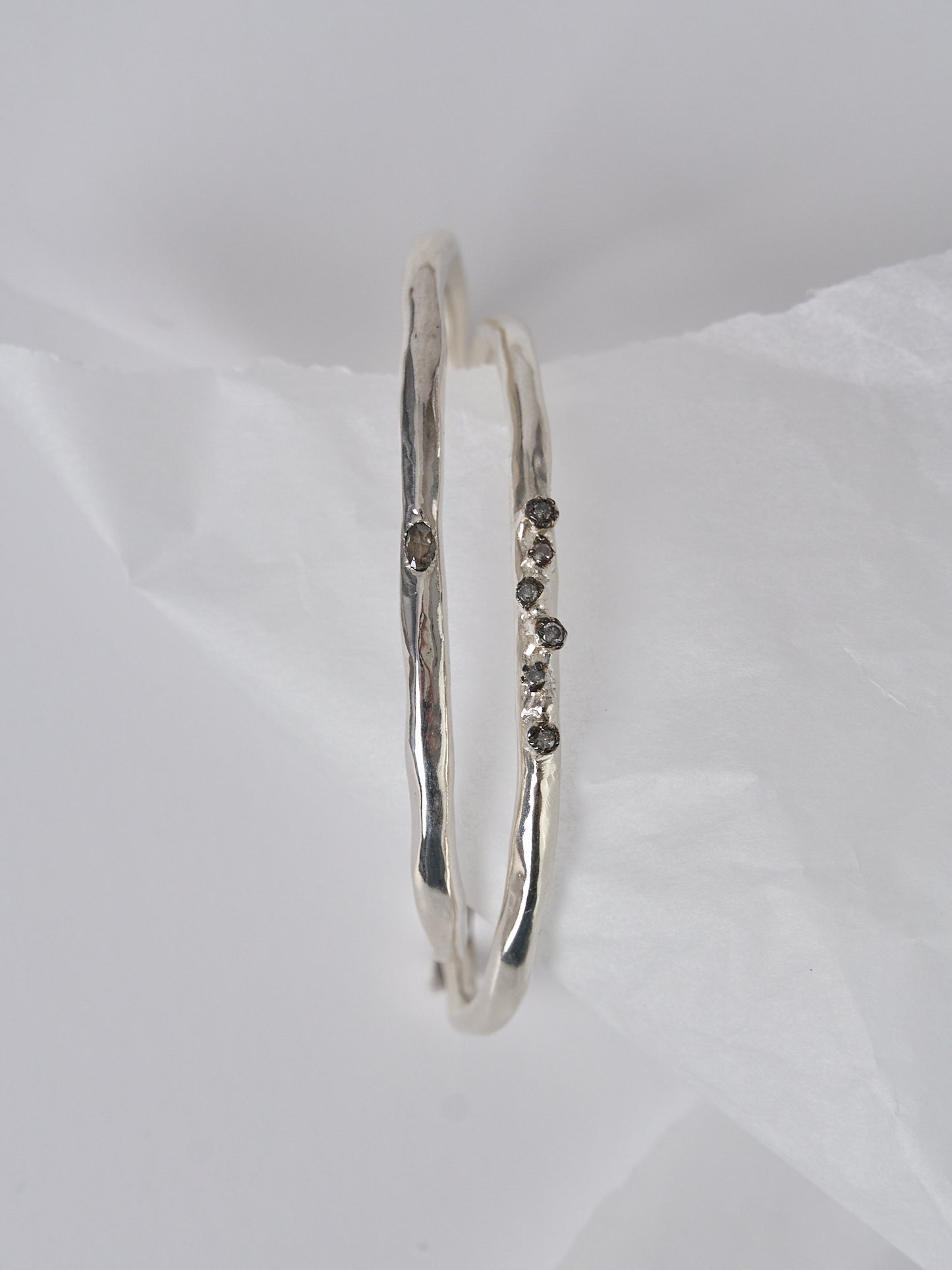 Rosa Maria Seiko Silver Brown Diamond Bracelet (1P)