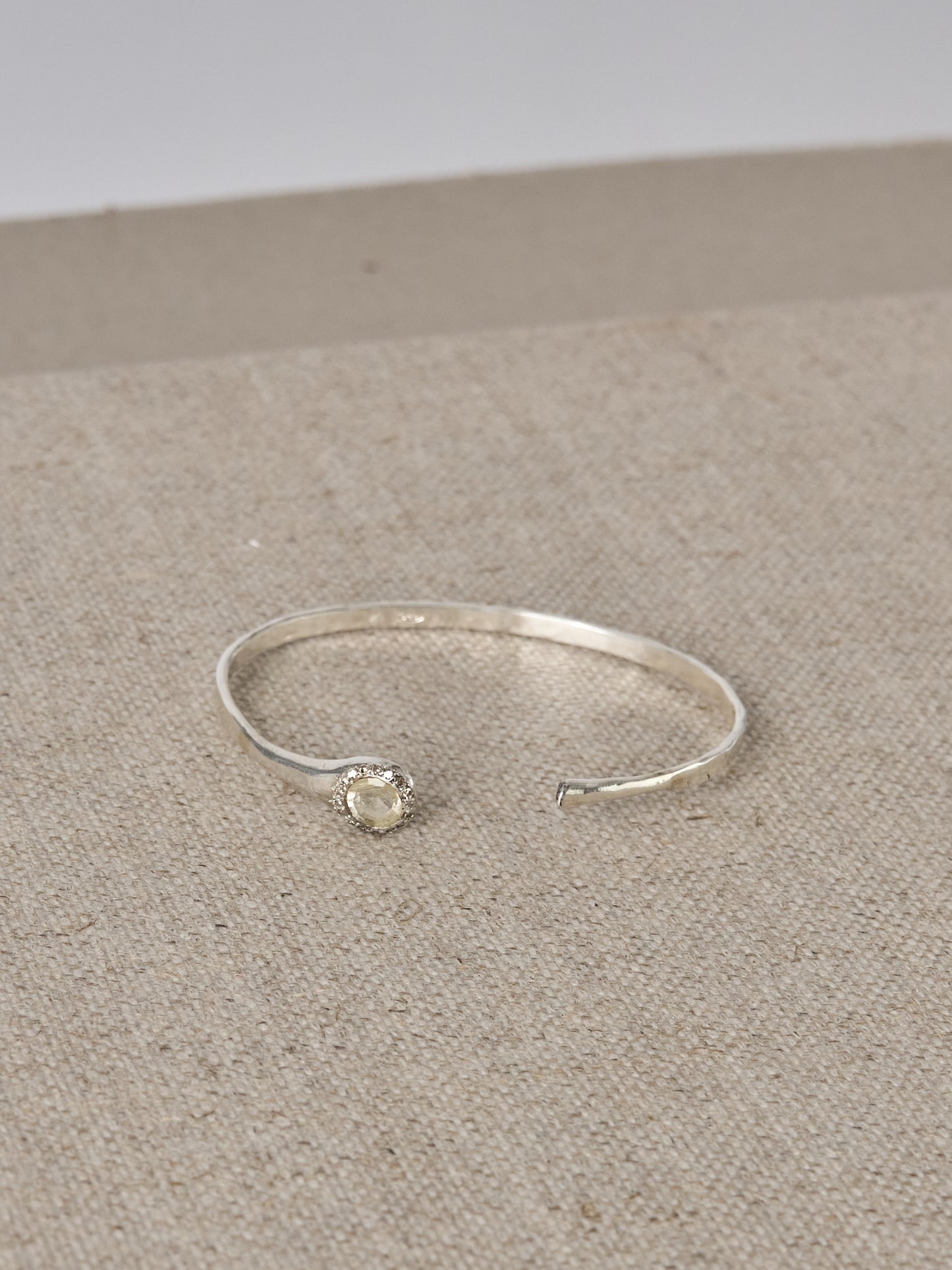 Rosa Maria Tove Gold Rutile Quartz Bracelet