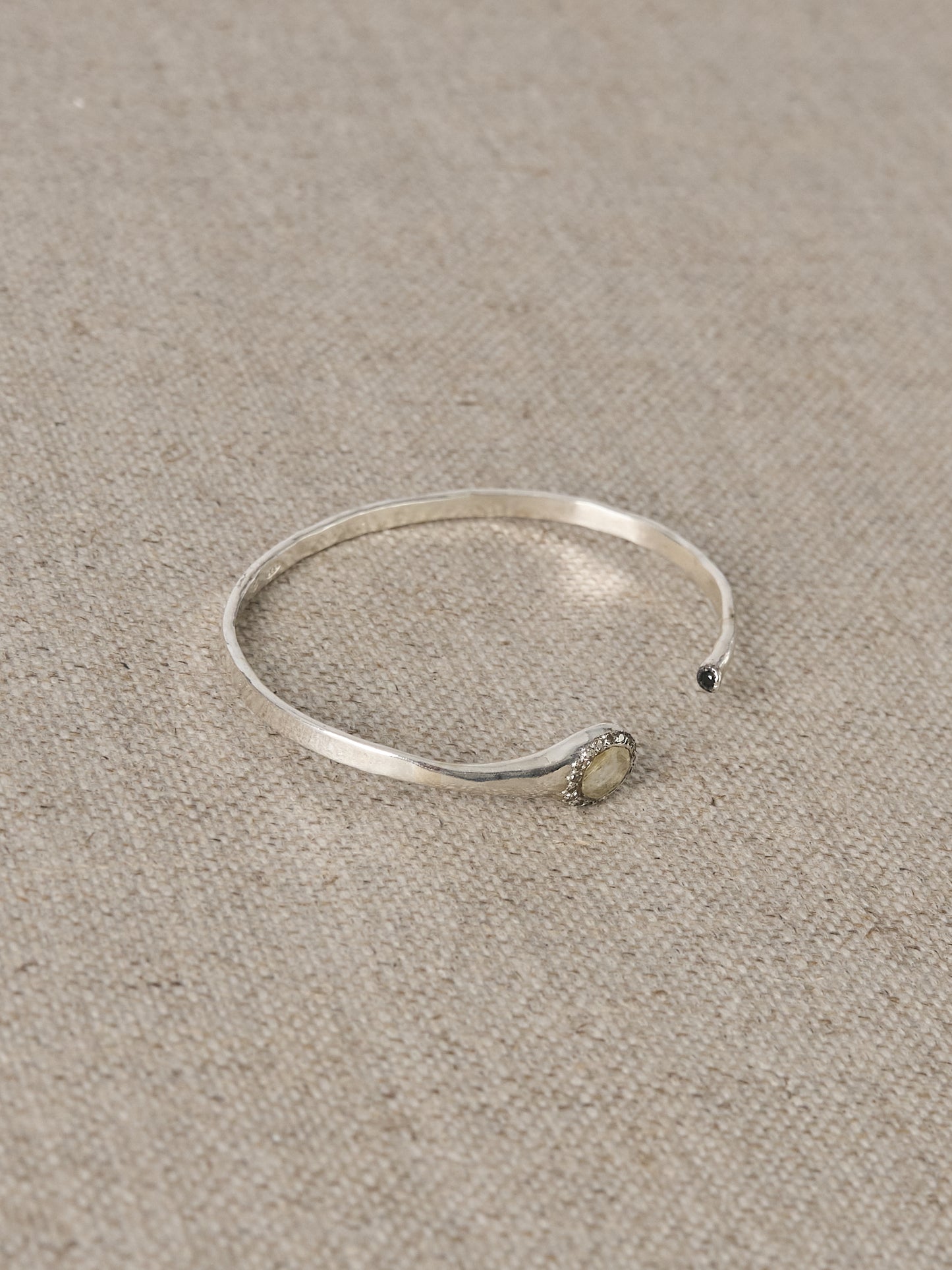 Rosa Maria Tove Gold Rutile Quartz Bracelet