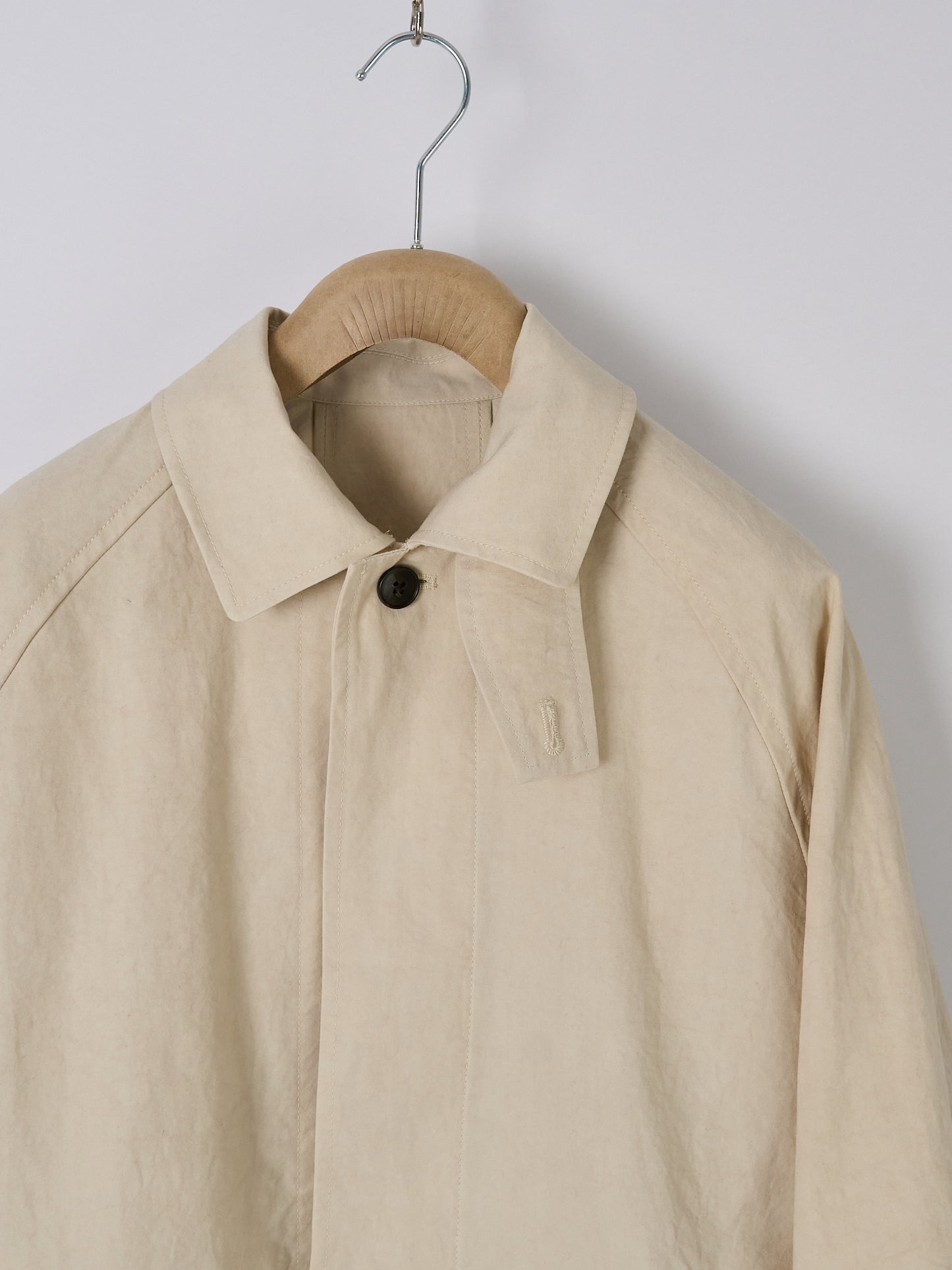 Cotton Short Coat - Ivory
