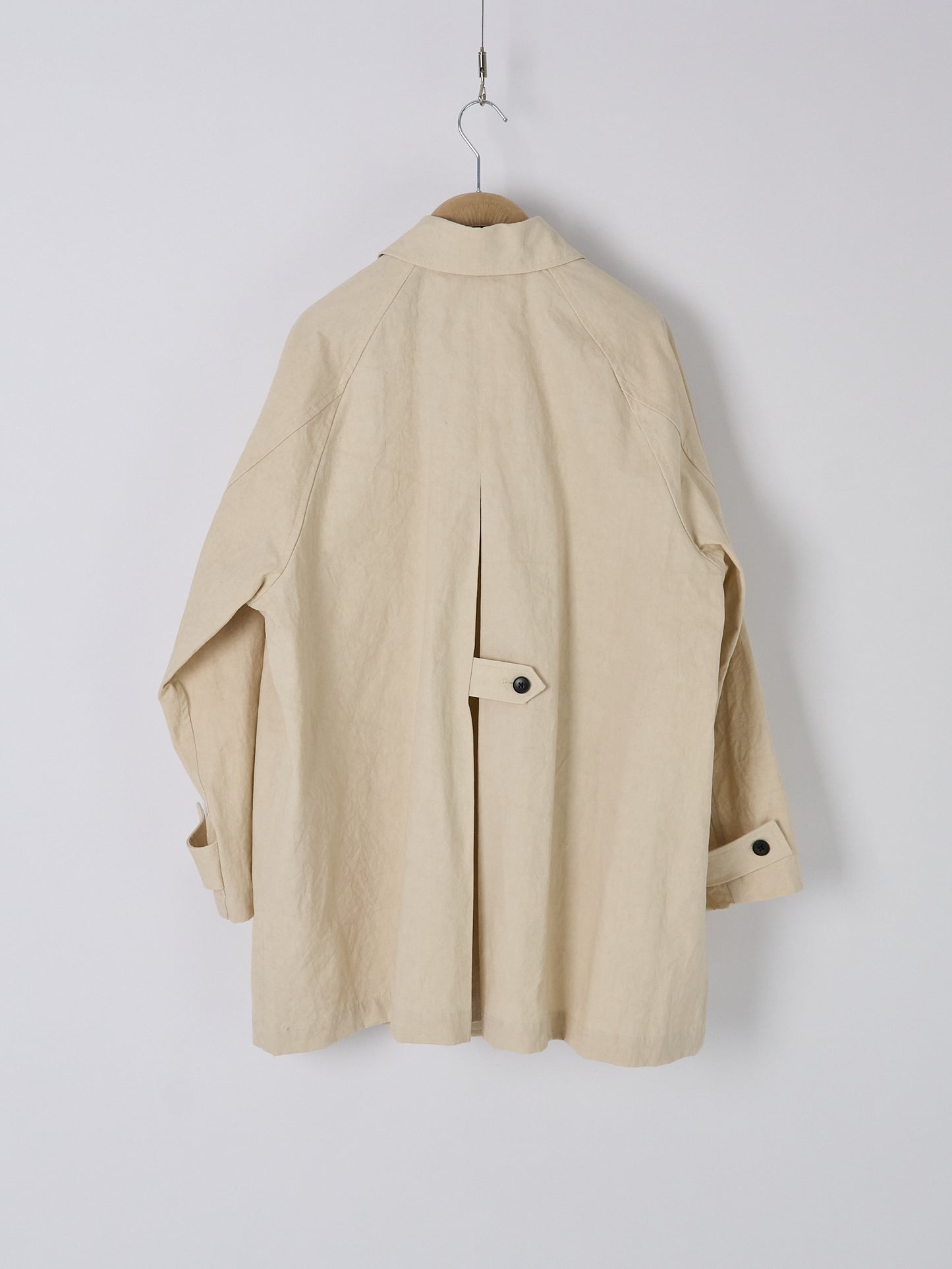 Cotton Short Coat - Ivory