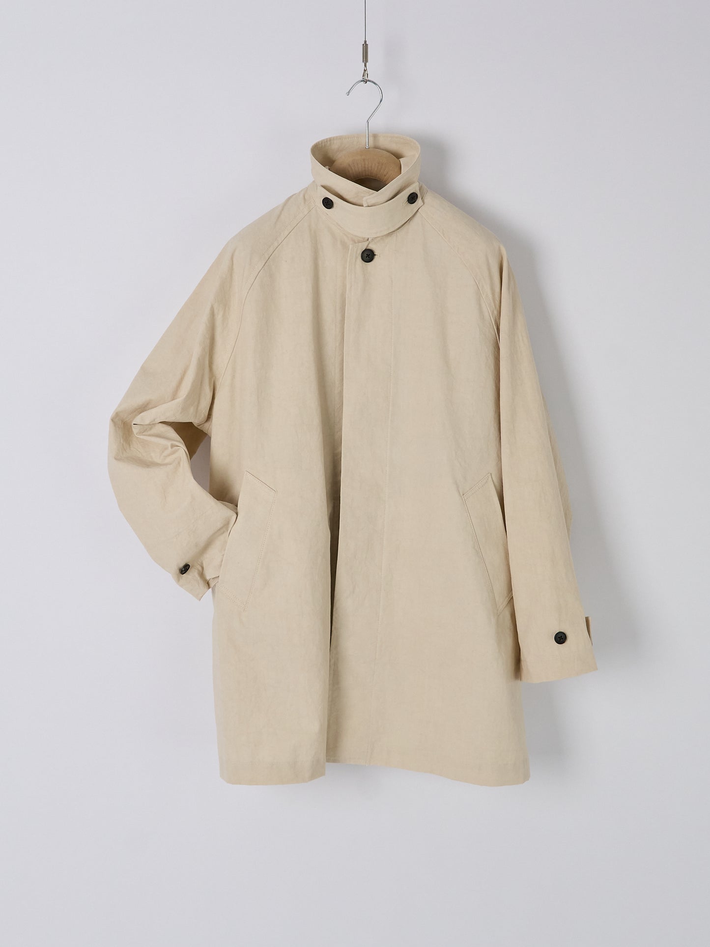 Cotton Short Coat - Ivory