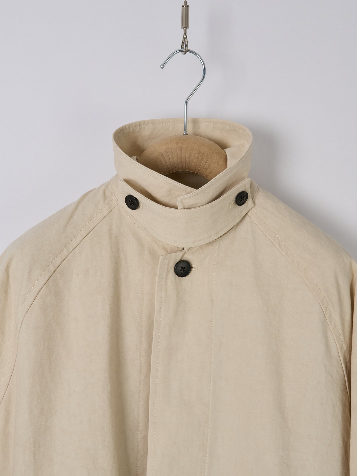 Cotton Short Coat - Ivory