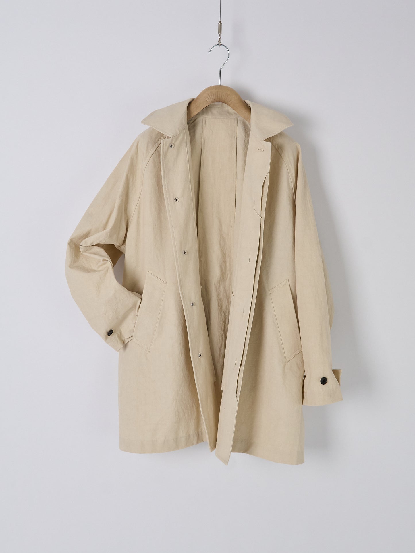 Cotton Short Coat - Ivory