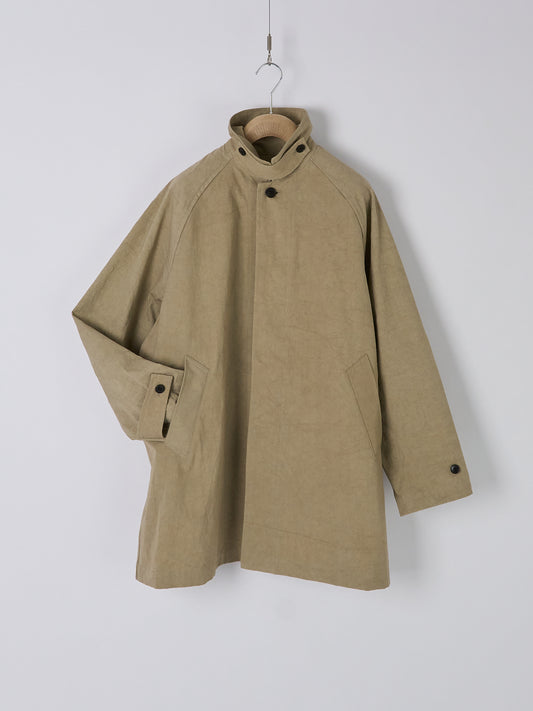 Cotton Short Coat - Beige