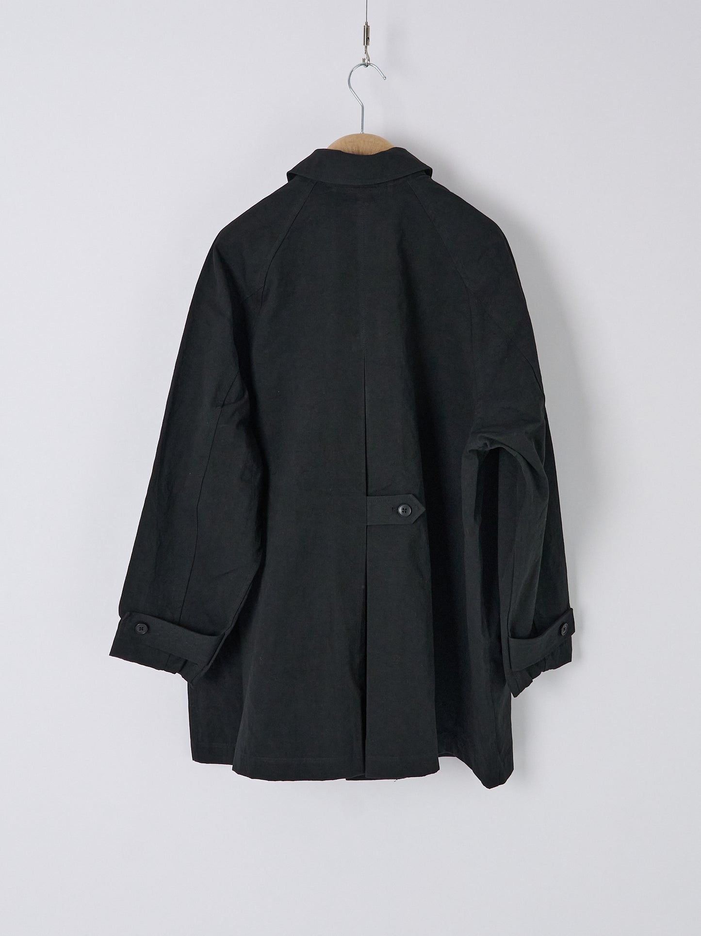 Cotton Short Coat - Black