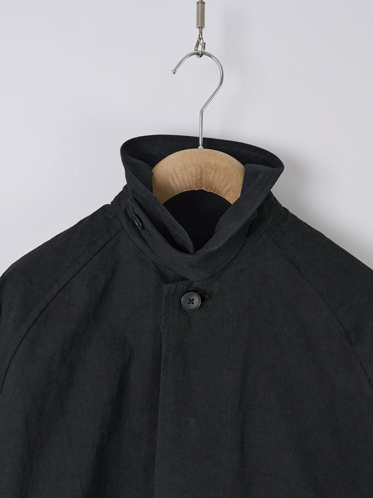 Cotton Short Coat - Black