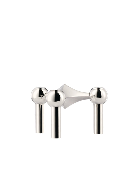 STOFF Nagel Candle Holder Single Chrome