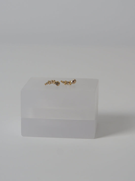 N° 884 Earrings Gold