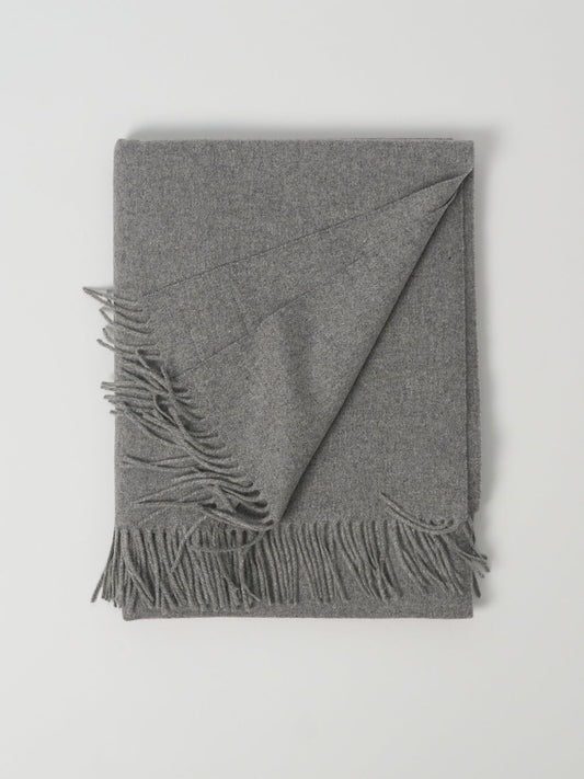 Cashmere Lambswool Blanket 130 × 180 cm Dove