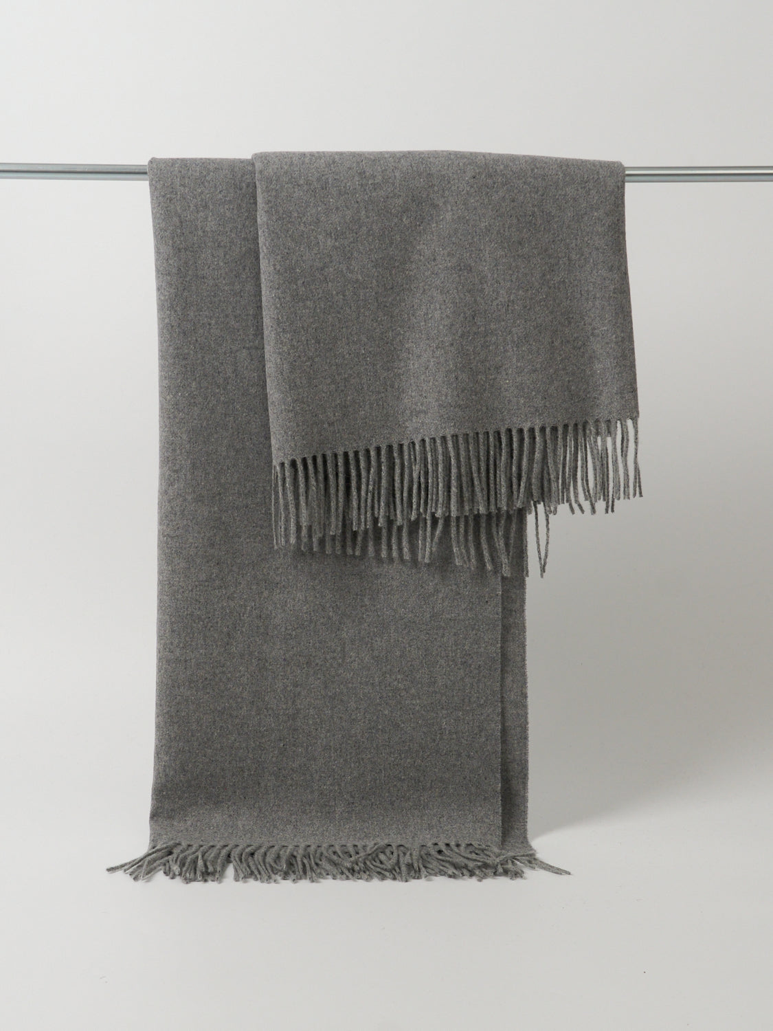 Cashmere Lambswool Blanket 130 × 180 cm Dove