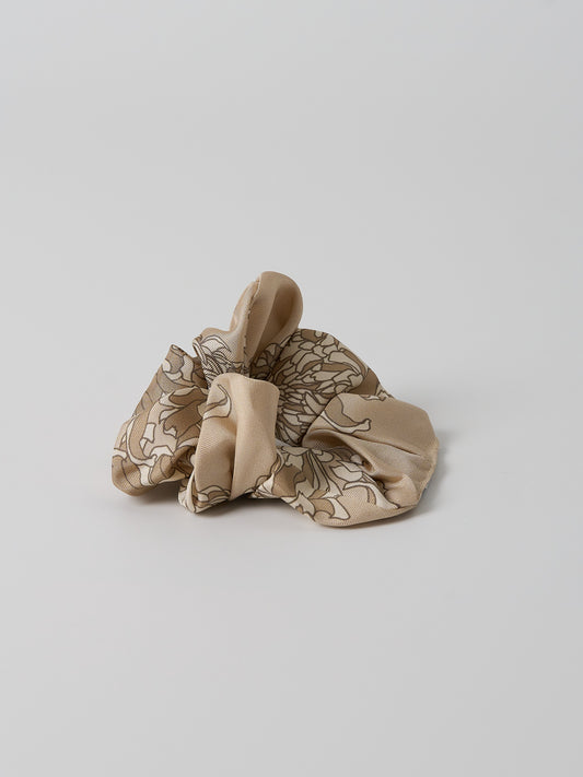 Silk Scrunchie - Oat